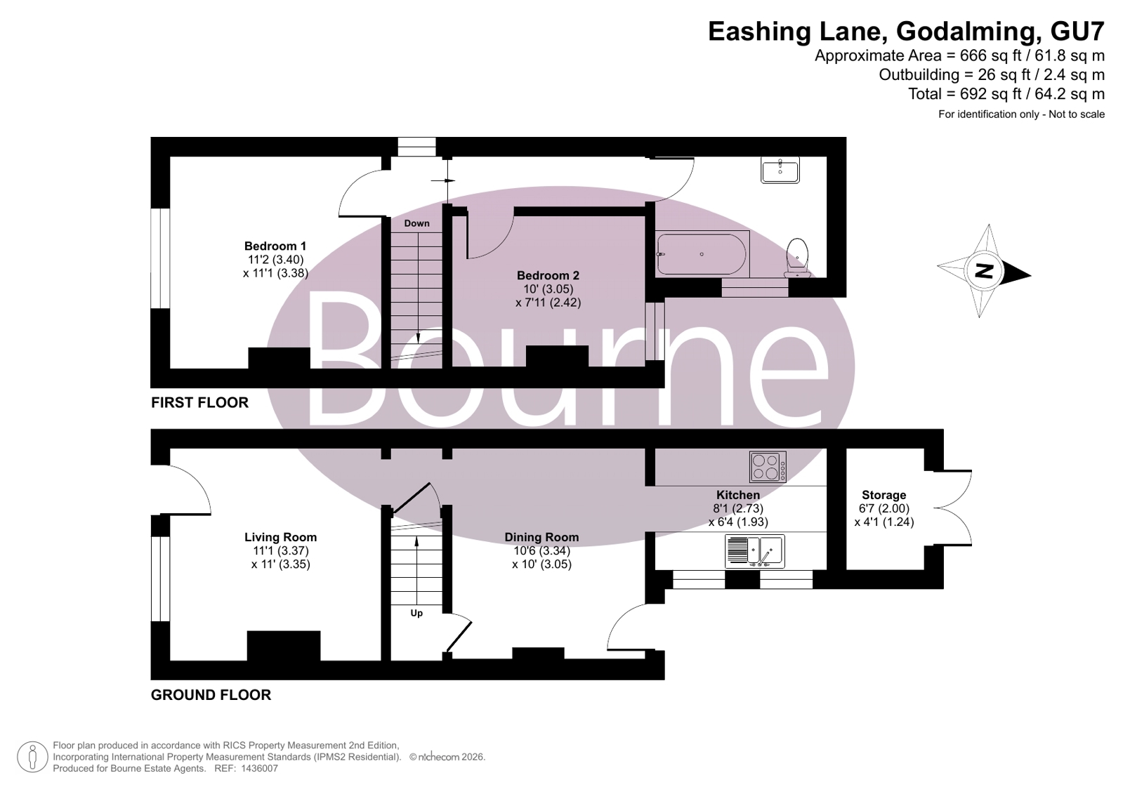 19, Eashing Lane, Godalming floorplan