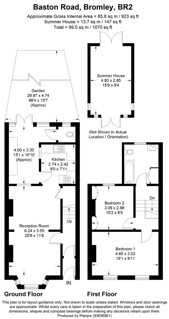129, Baston Road, Bromley floorplan