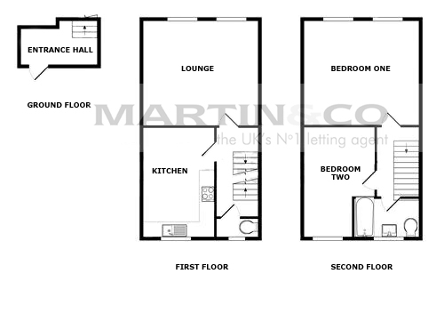 2 Bedrooms Flat to rent in North Street, Caversham, Reading RG4