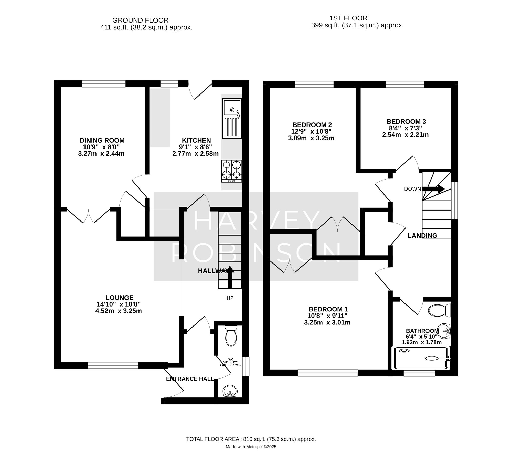 39 Ermine Way, Huntingdon floorplan