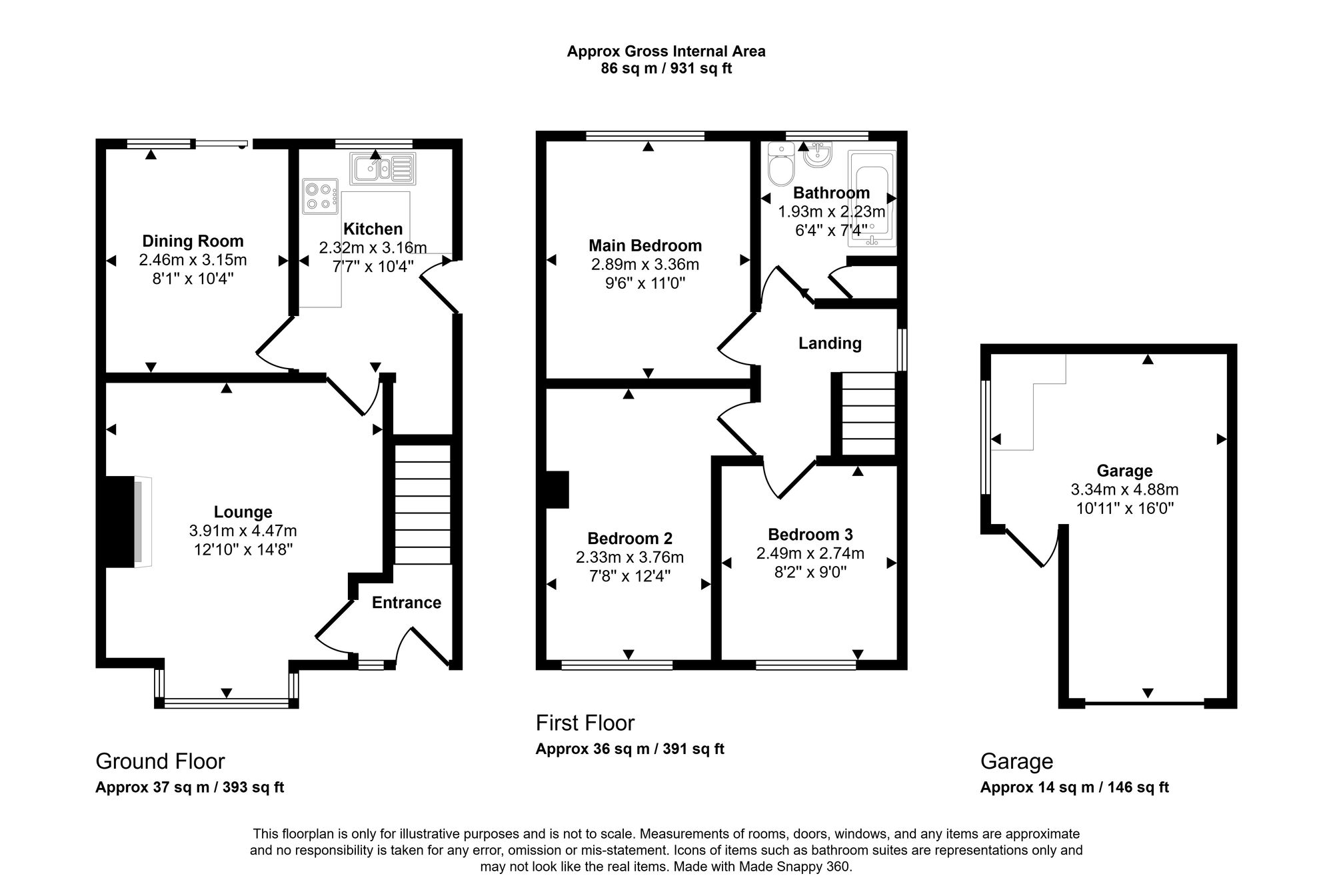 53 Ingram Street, Wigan floorplan