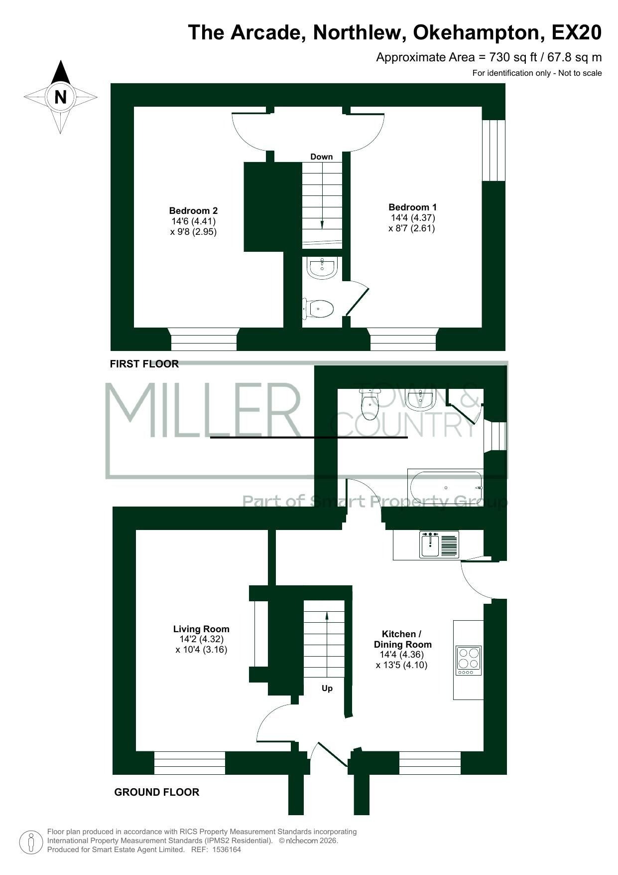 Northlew, Devon floorplan