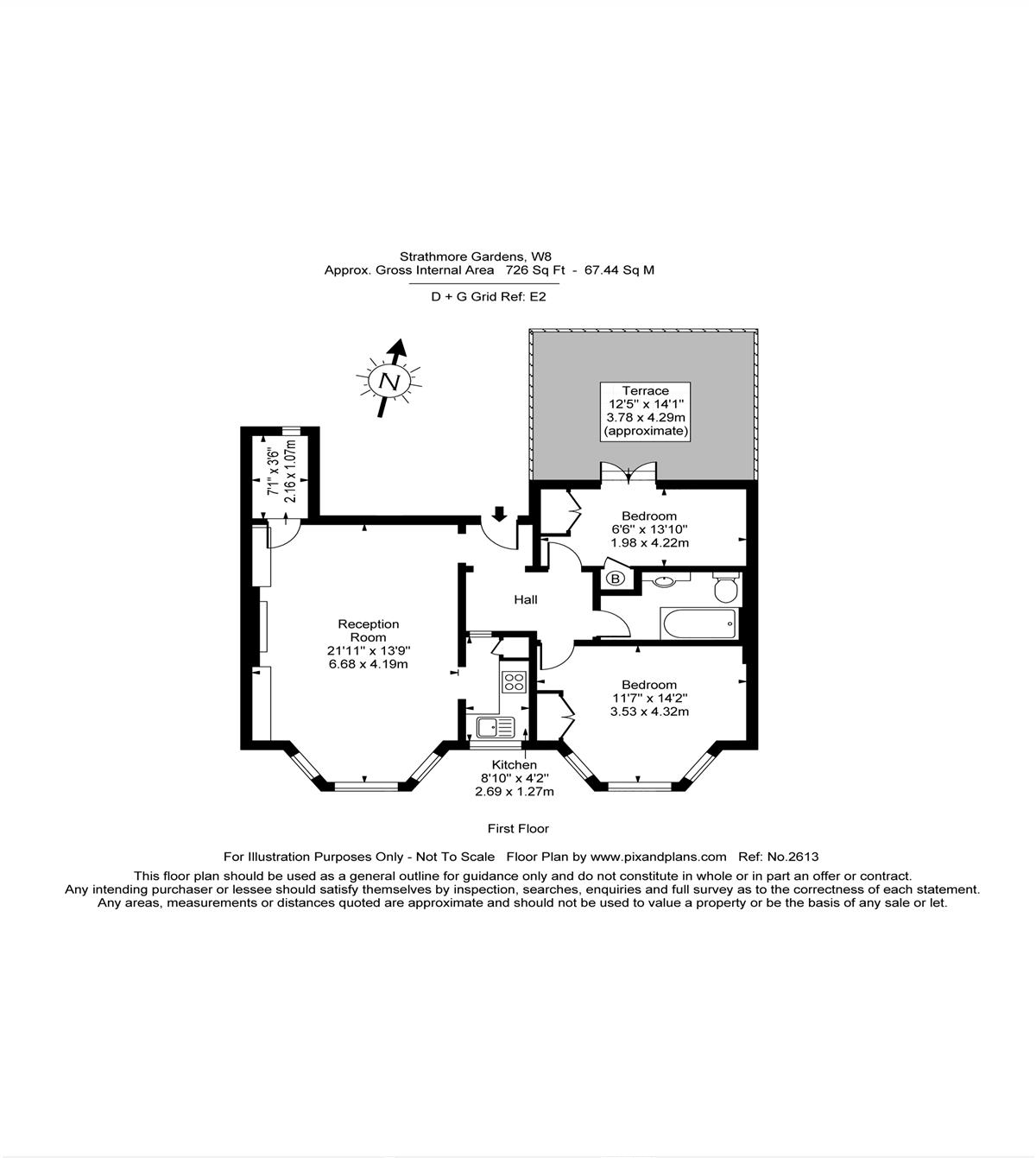 2 Bedrooms Flat to rent in Strathmore Gardens, London W8