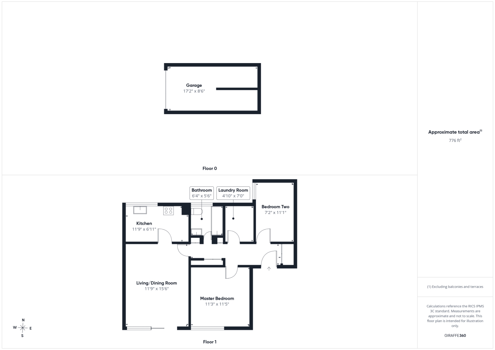 33, Dunwood Court, Maidenhead floorplan