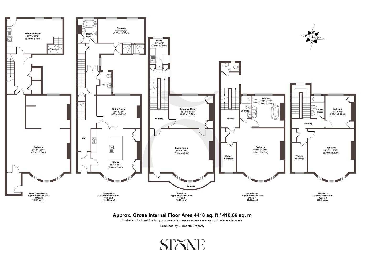7, Liverpool Terrace, Worthing floorplan
