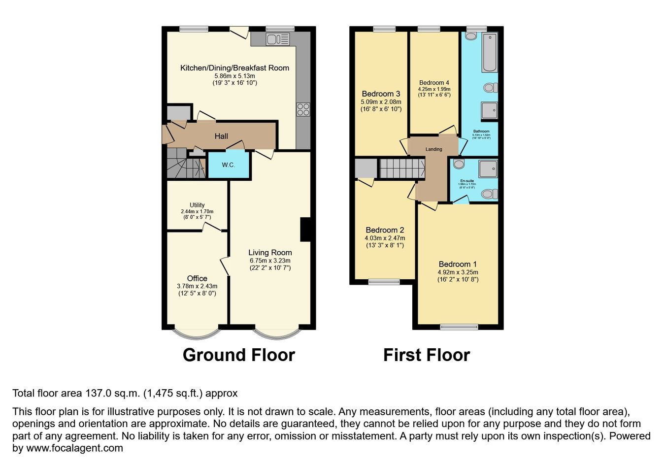 39, Hastings Court, Normanton floorplan