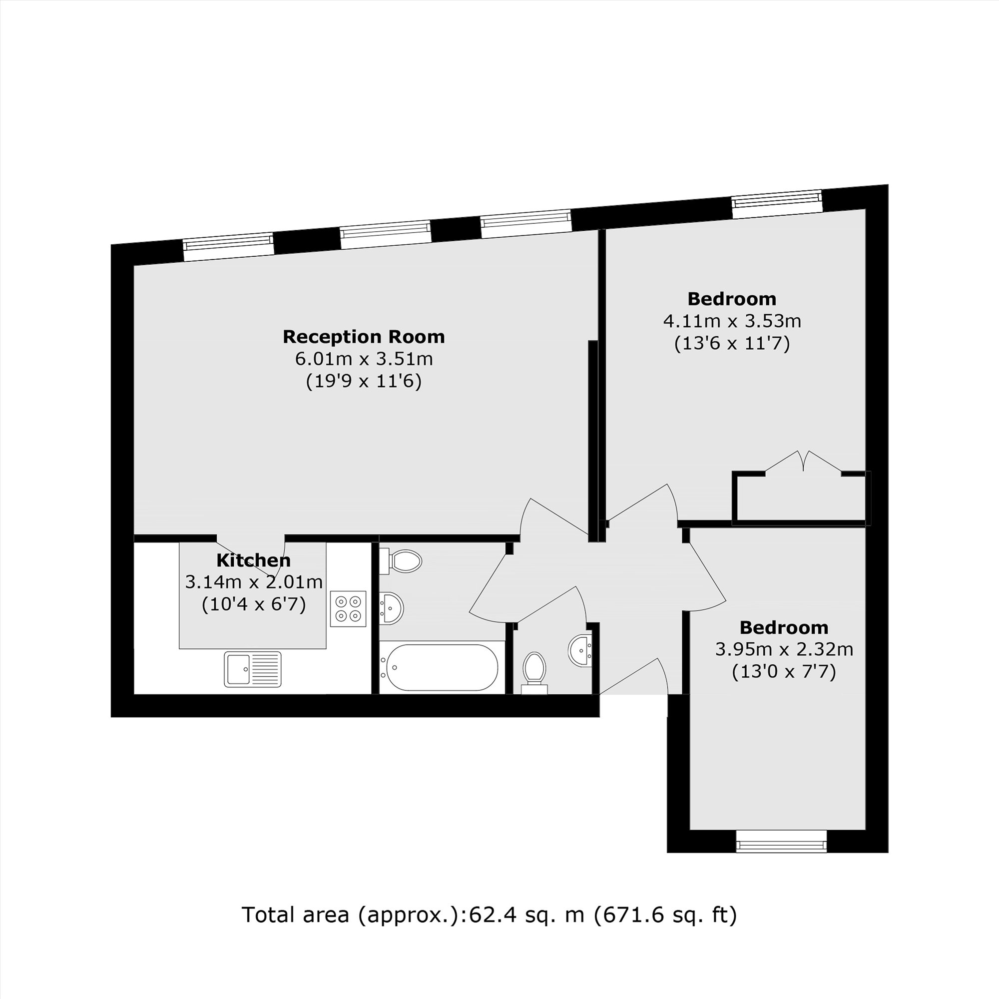 Fleet Street, London floorplan