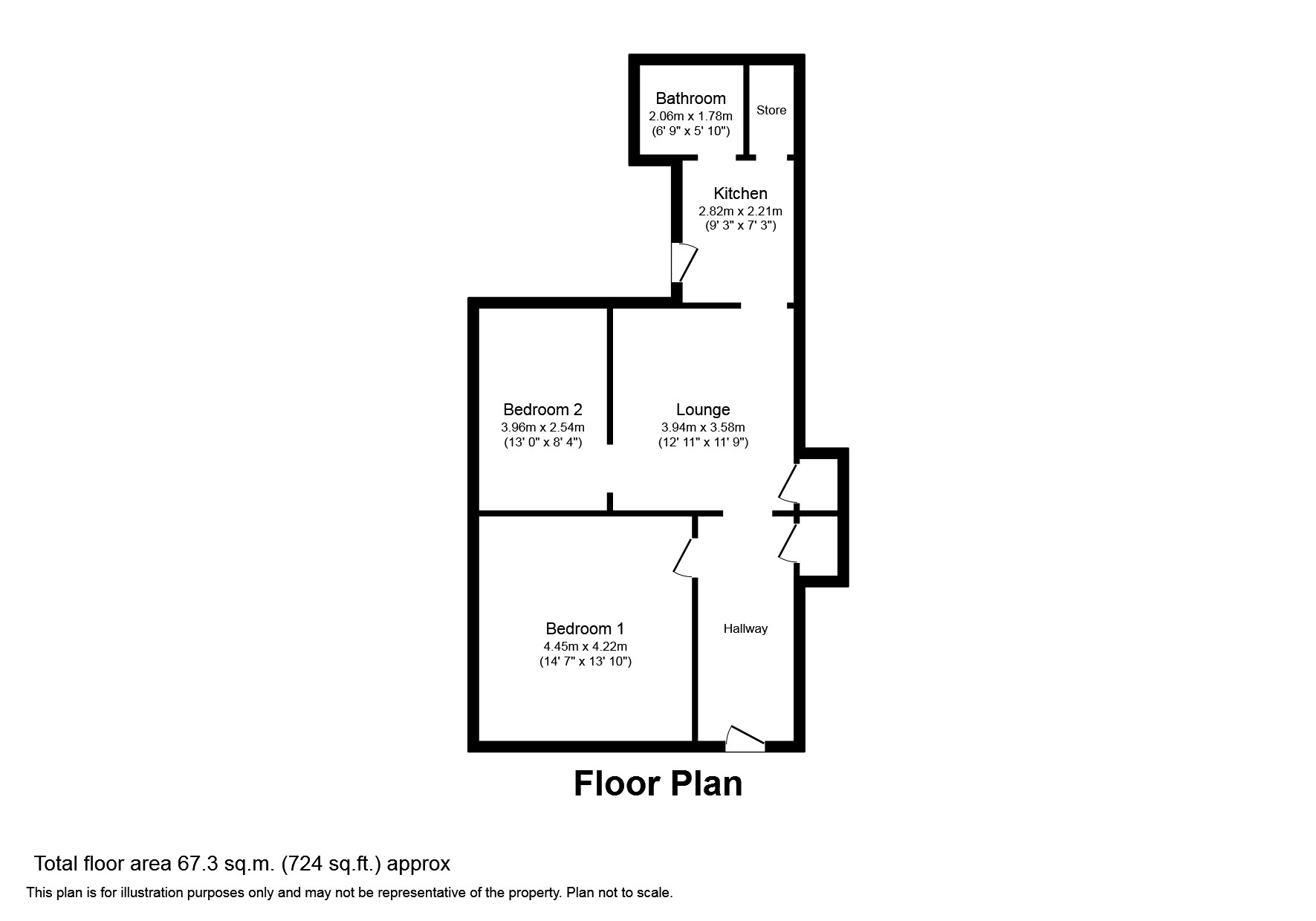 Northbourne Road, Jarrow NE32, 2 bedroom flat for sale 64119347