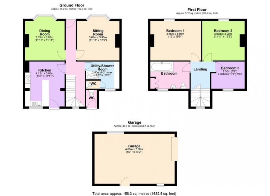 14 Sussex Street, Bedale floorplan