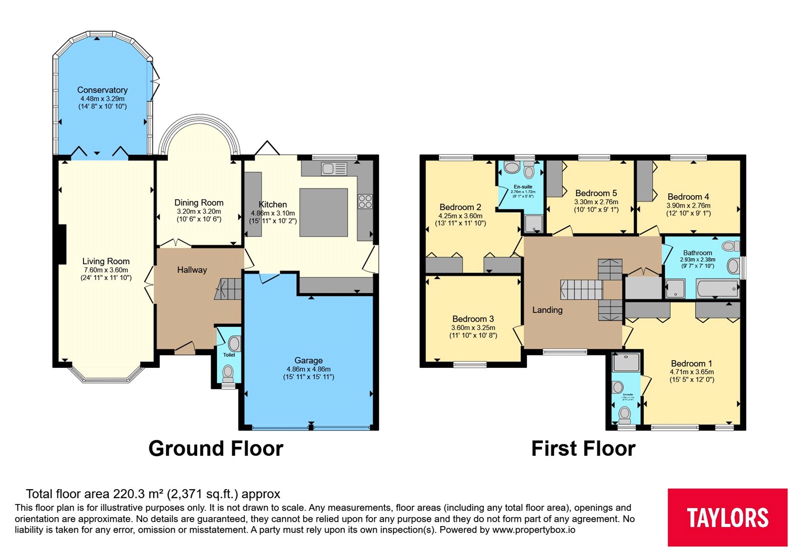 15, Lexden Close, Northampton floorplan