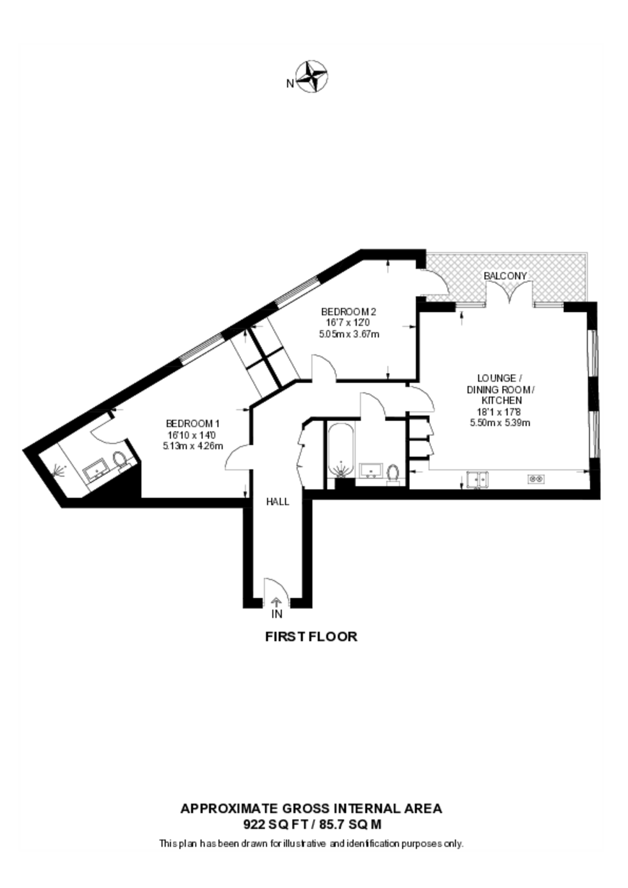 Whetstone Square, Finchley floorplan