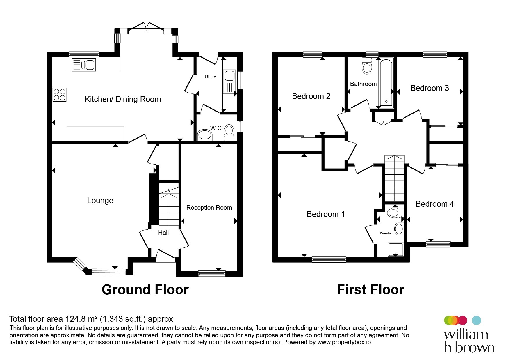 20, Healdfield Court, Castleford floorplan