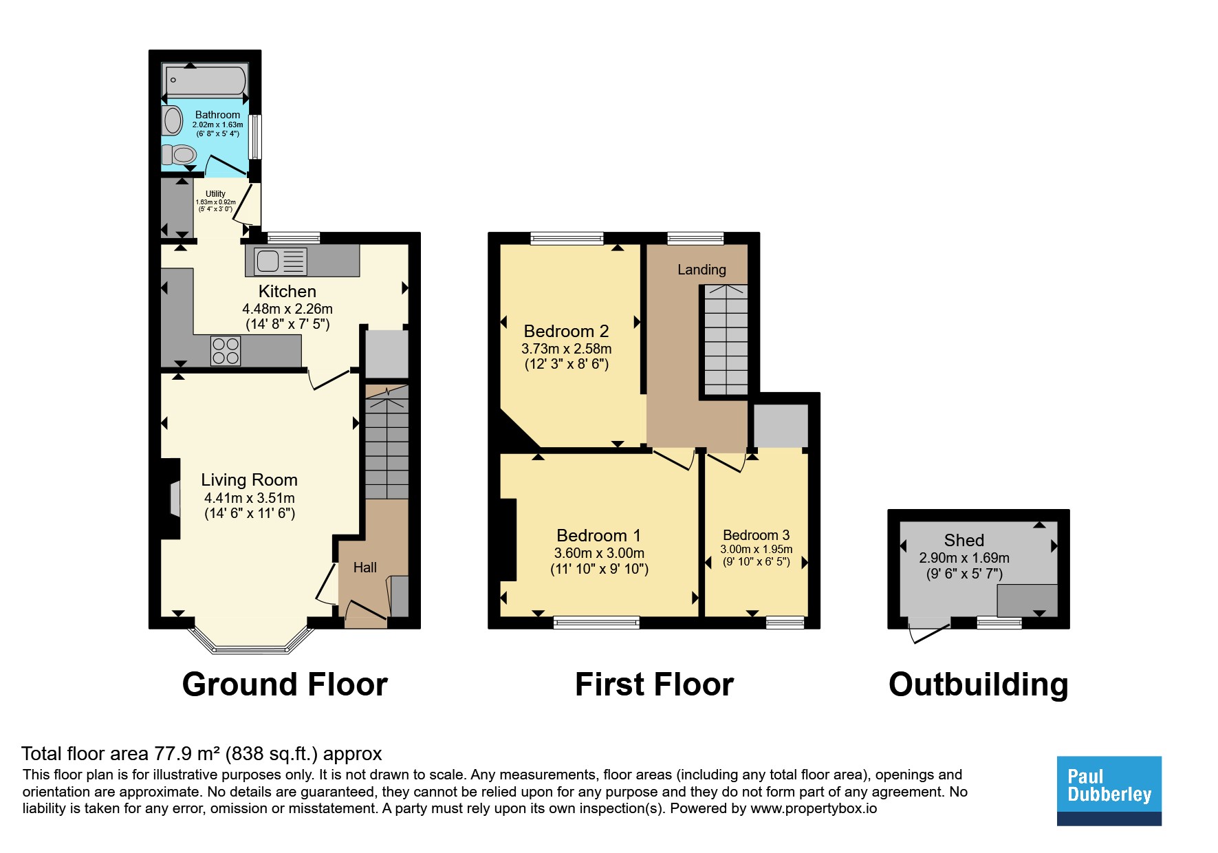 5, Booth Road, Wednesbury floorplan