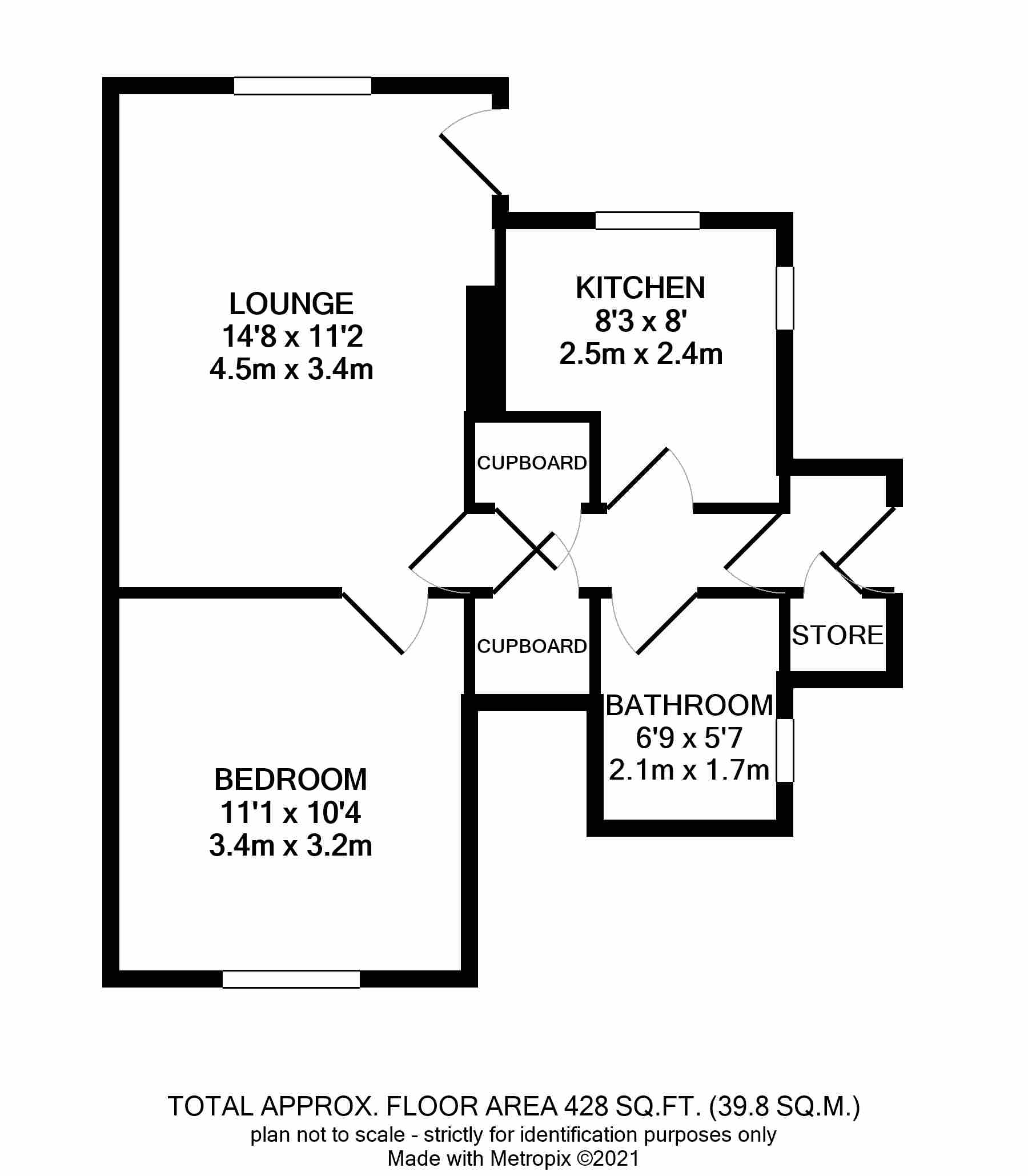 Aberfield Drive, Leeds, West Yorkshire LS10, 1 bedroom flat for sale