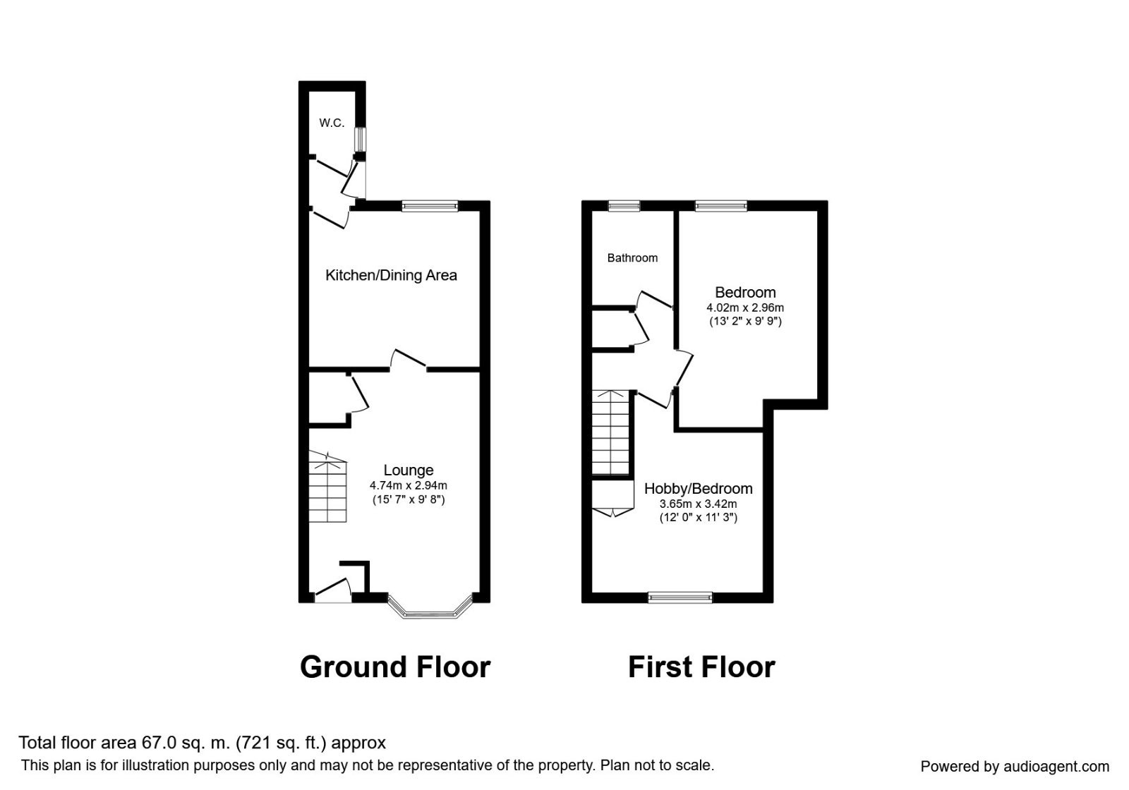 Redstone Way, Lower Gornal, Dudley, West Midlands DY3, 2 bedroom
