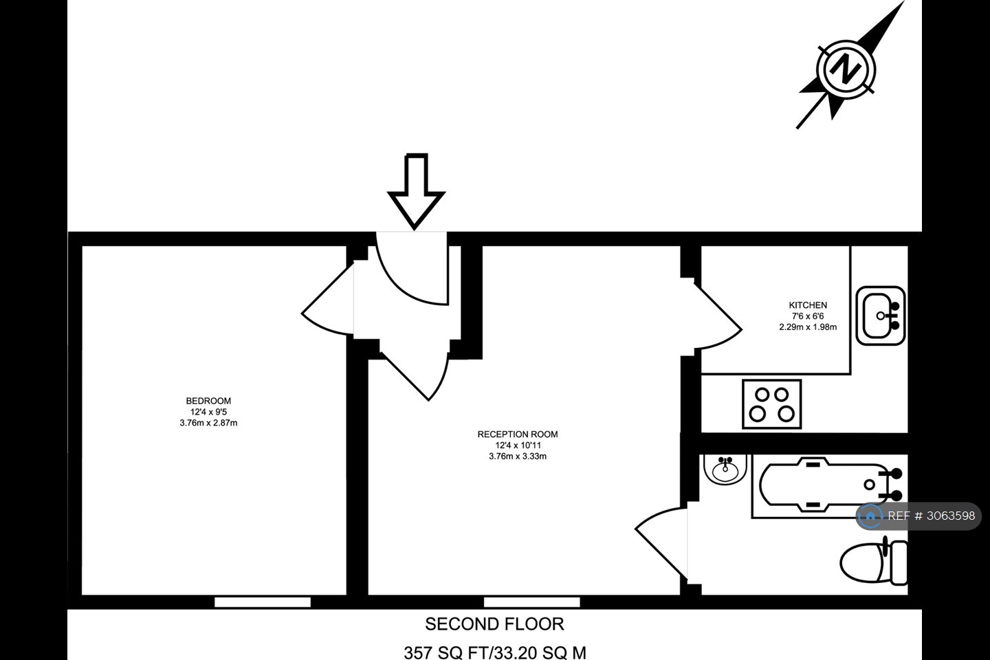 Uxbridge Road, London floorplan