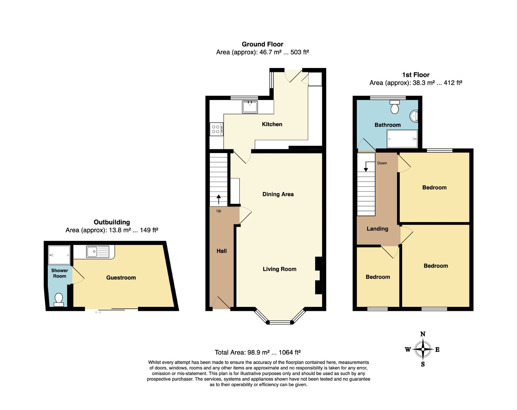 2 Radnor Terrace St. Francis Road, St. Columb floorplan