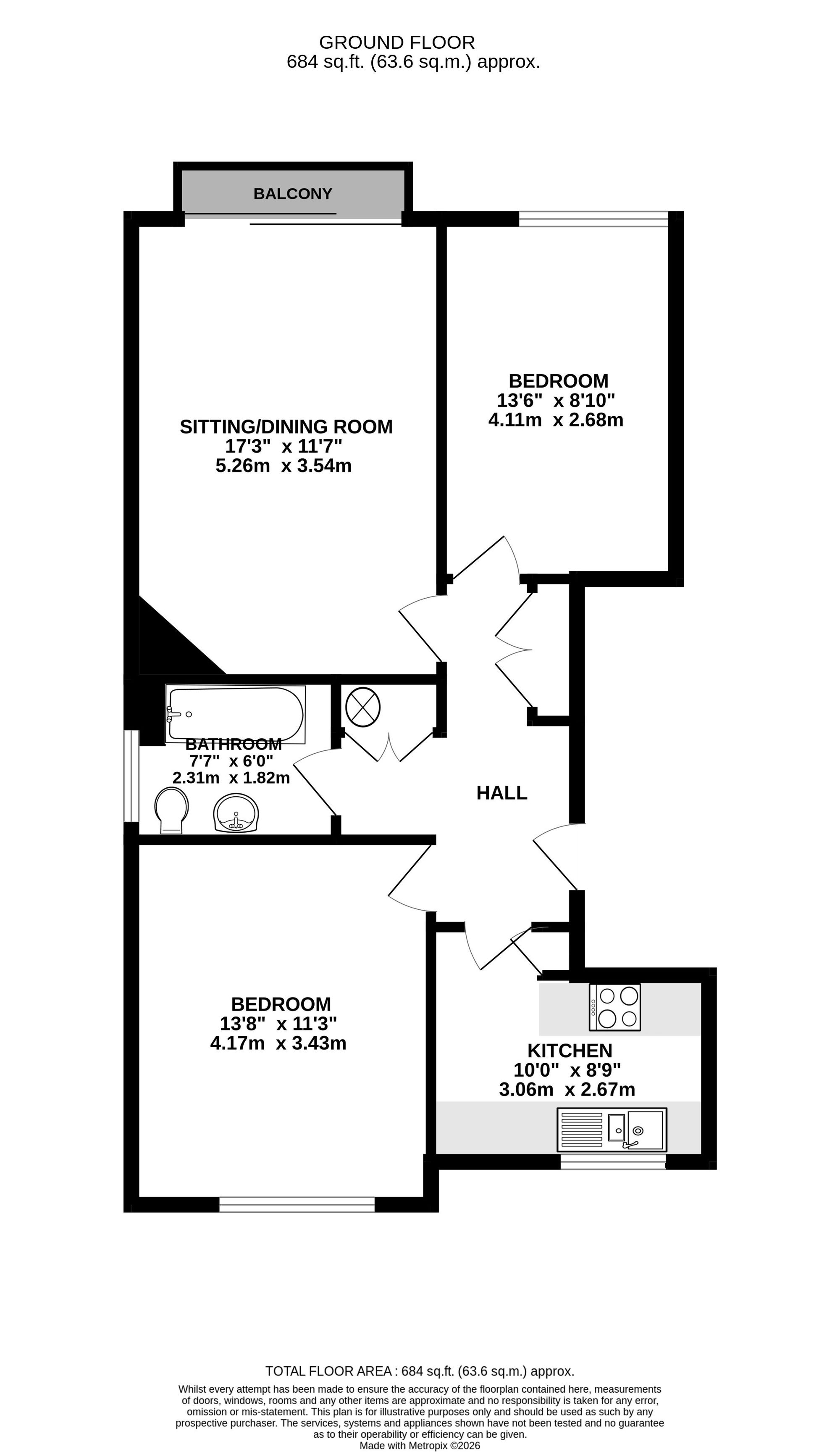 12 Harbour Court New Street, Falmouth floorplan