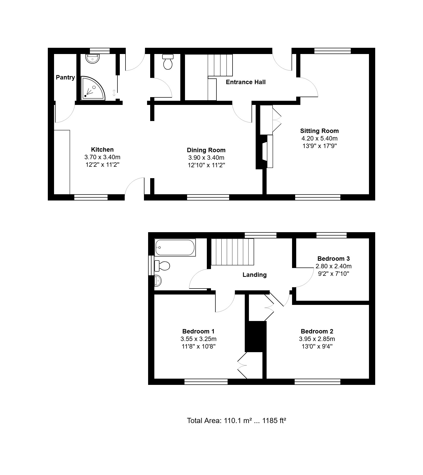 6, Goodricks, King's Lynn floorplan