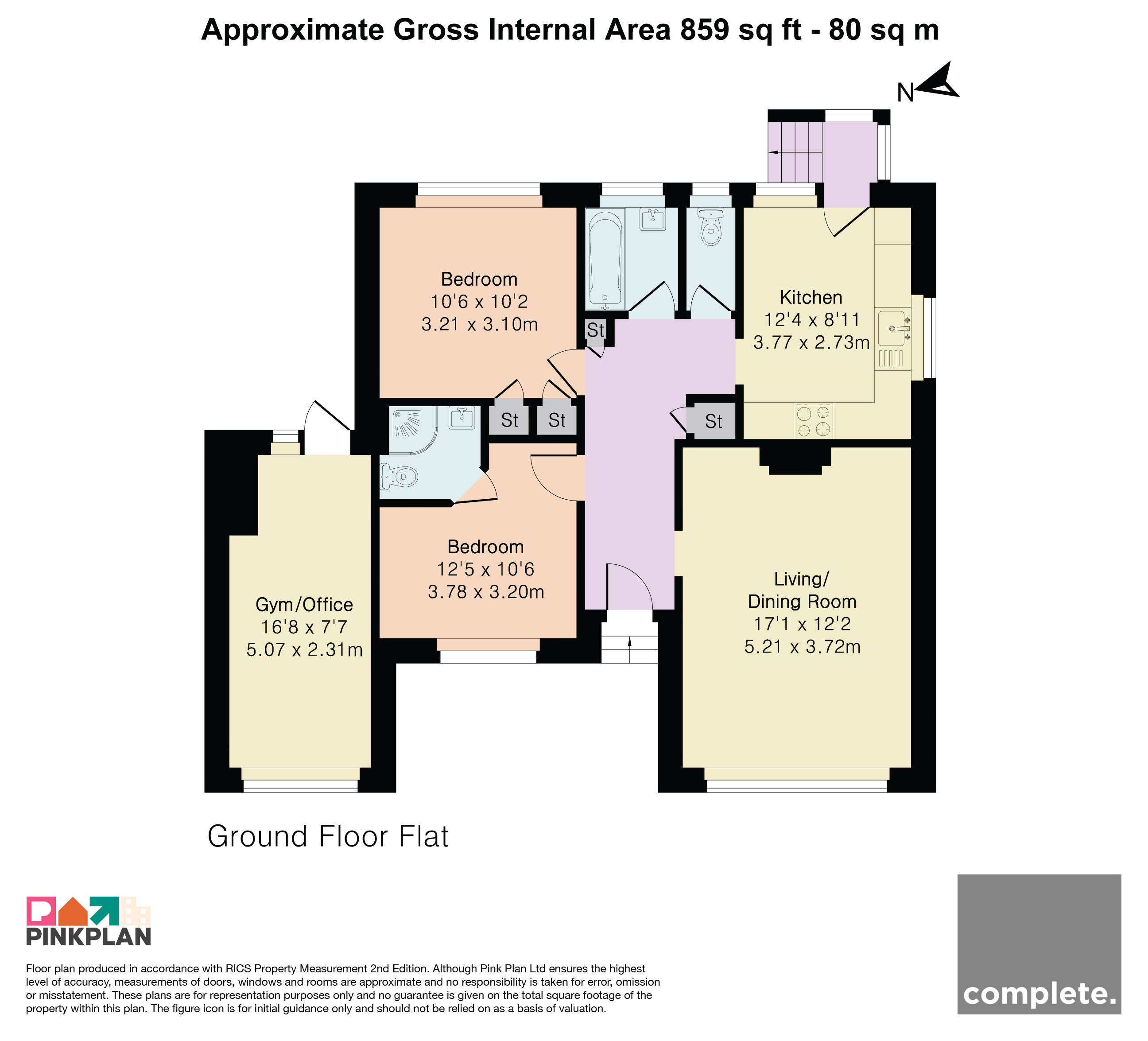 Bishops Avenue, Teignmouth floorplan