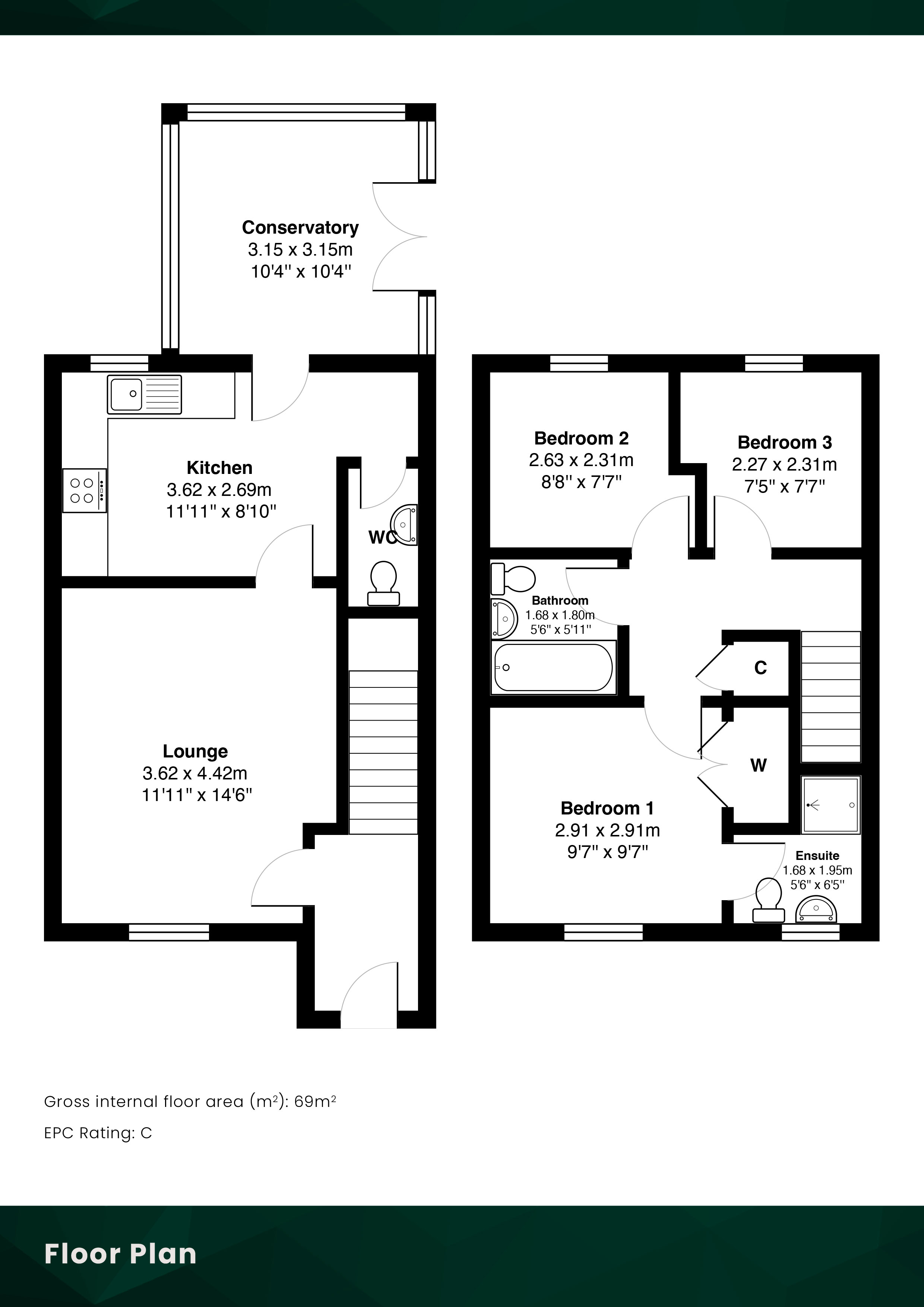Whitehouse Way, Gorebridge floorplan