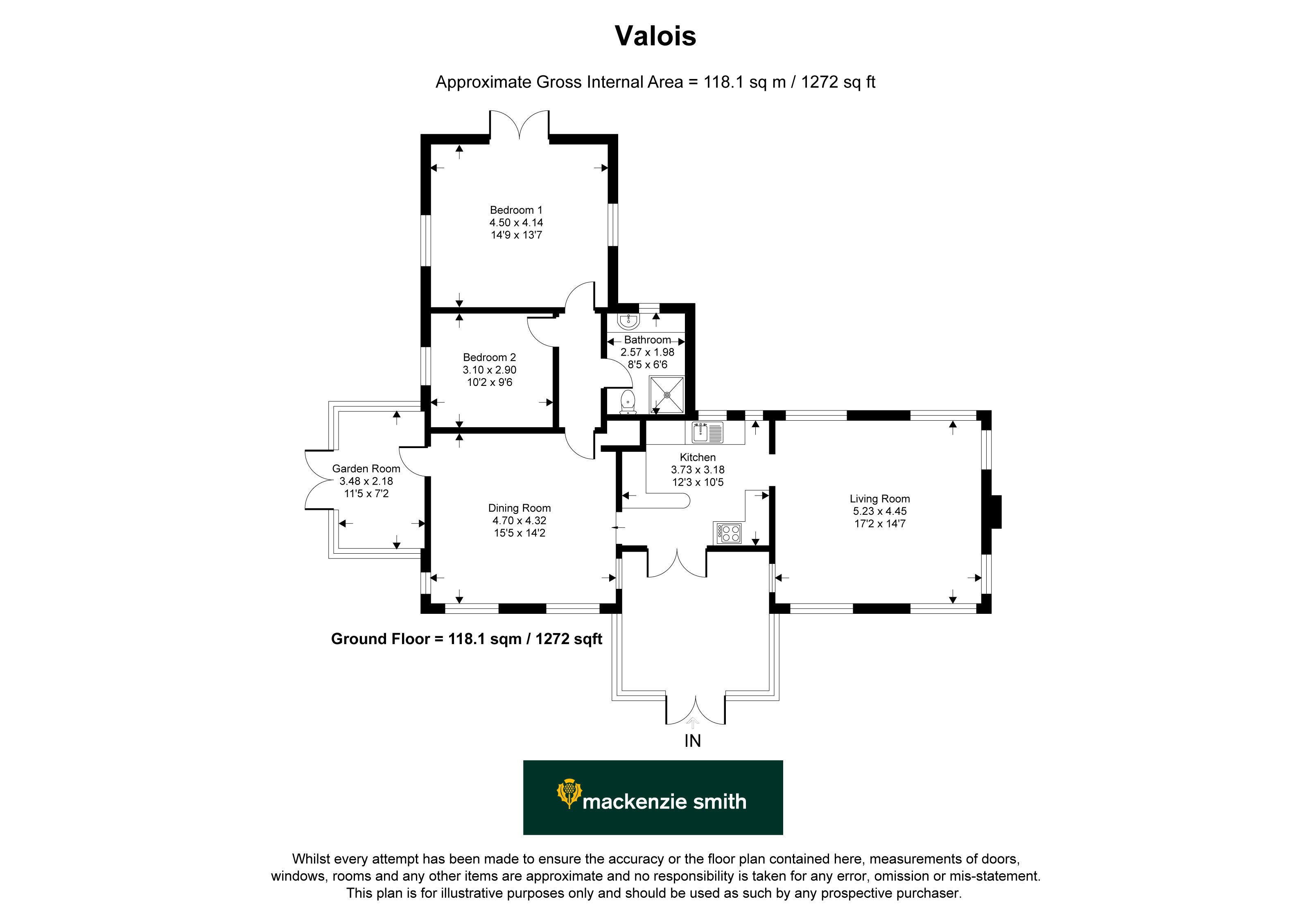 Valois,, Range Road, Wokingham floorplan