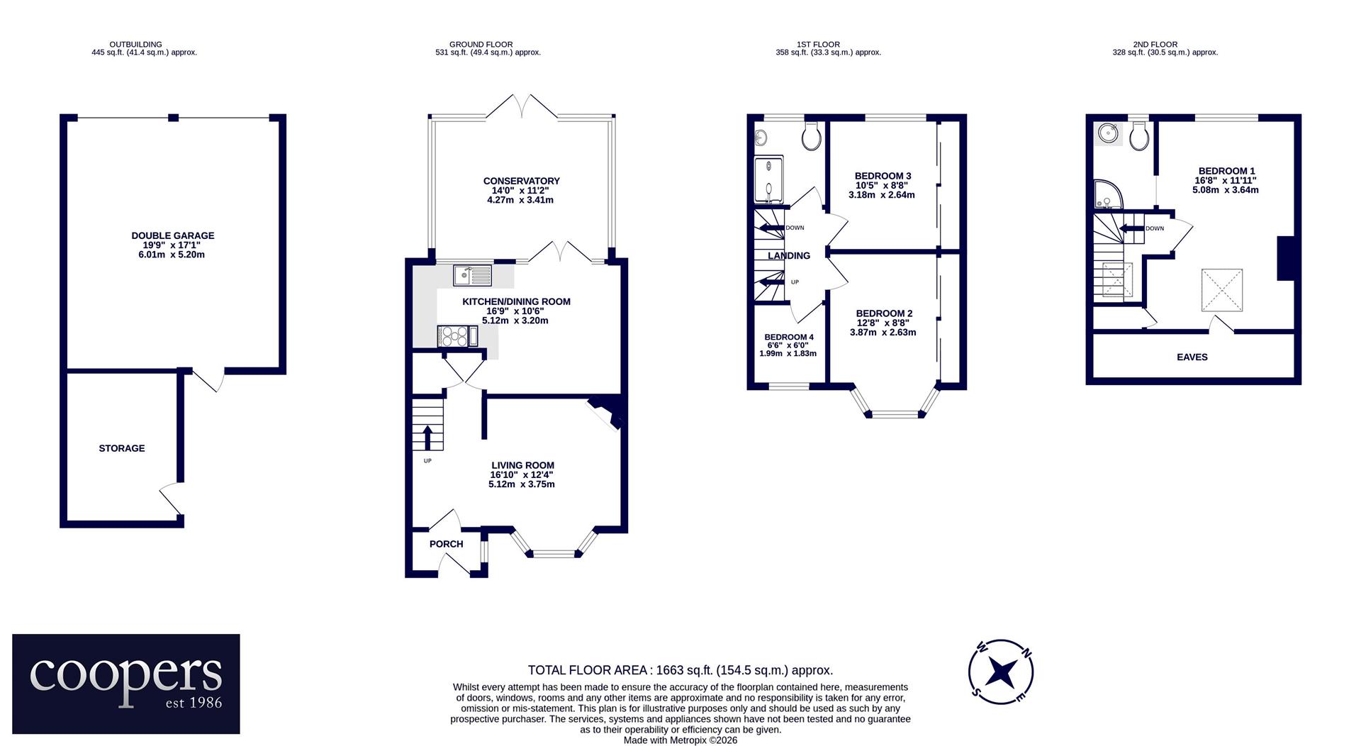 75, Berkeley Road, Hillingdon floorplan