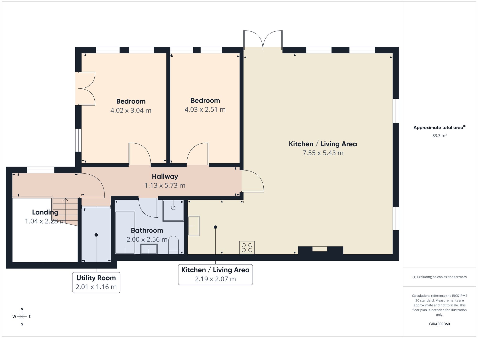 5 Brewery Stables Blandford Square, Newcastle Upon Tyne floorplan