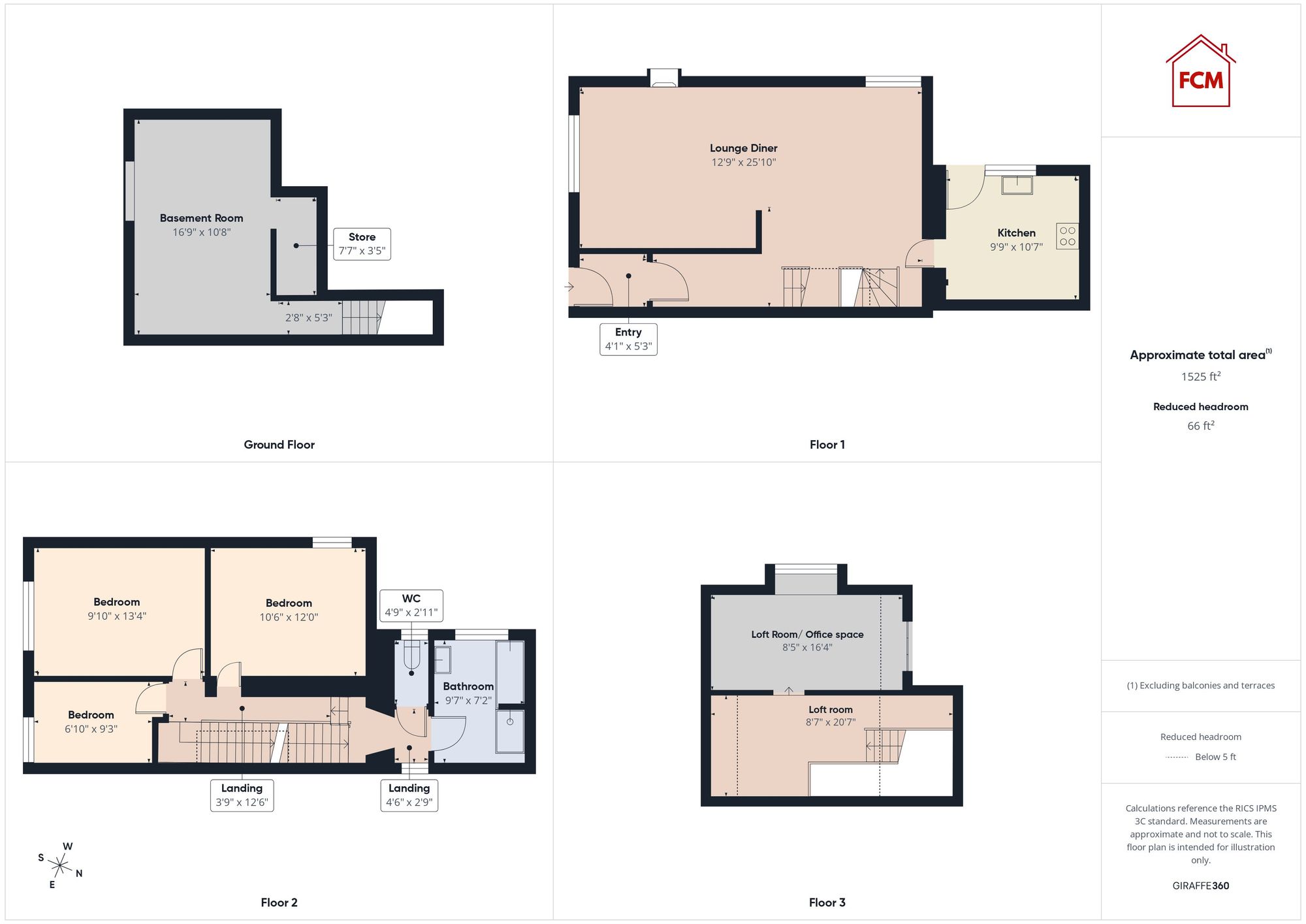 2 Flat House Abbey Road, St. Bees, St. Bees floorplan