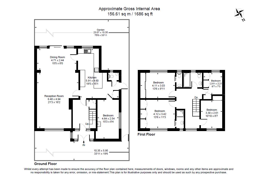 39, Doncaster Drive, Northolt floorplan