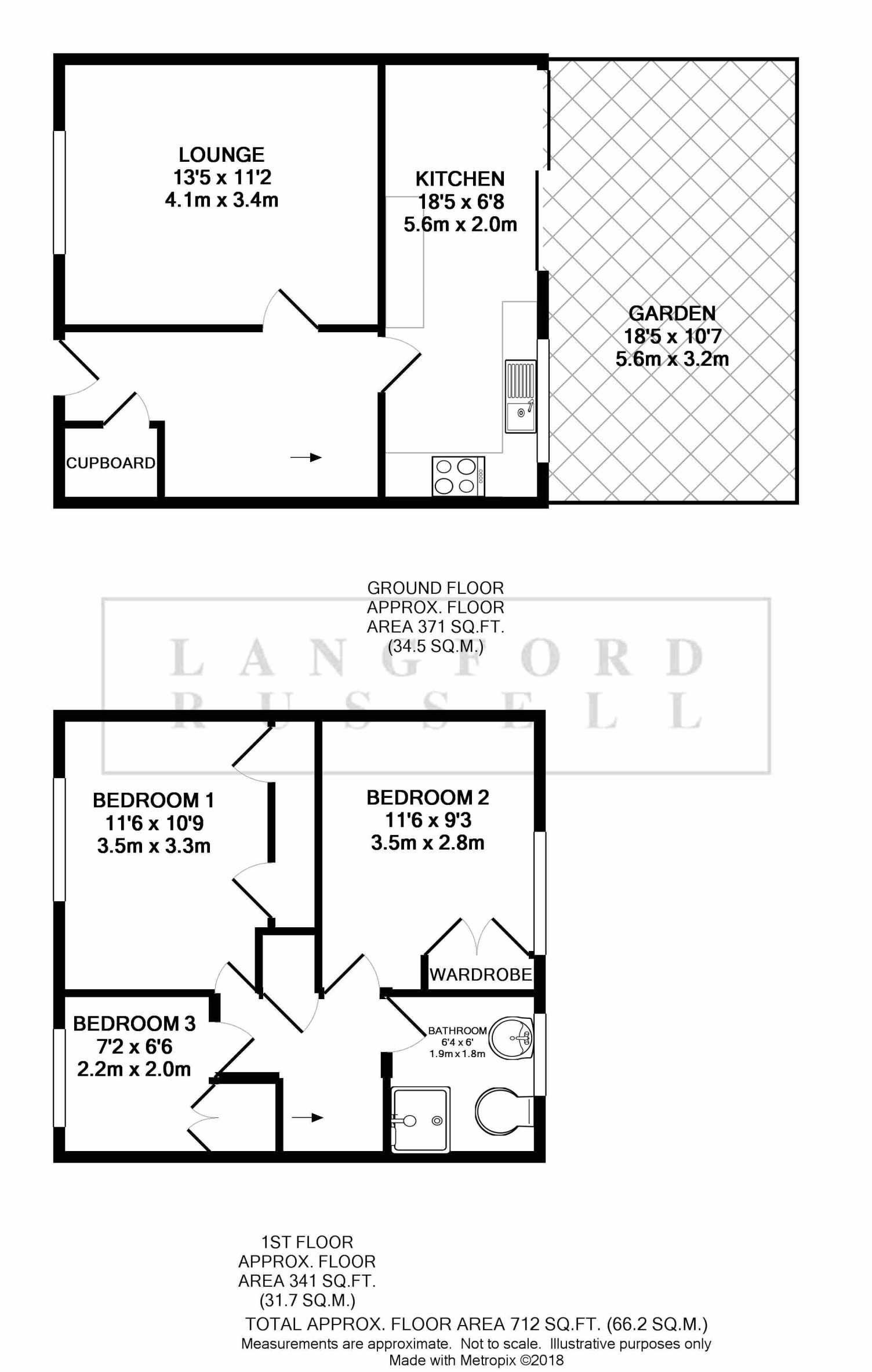 29, Hillside Road, Bromley floorplan