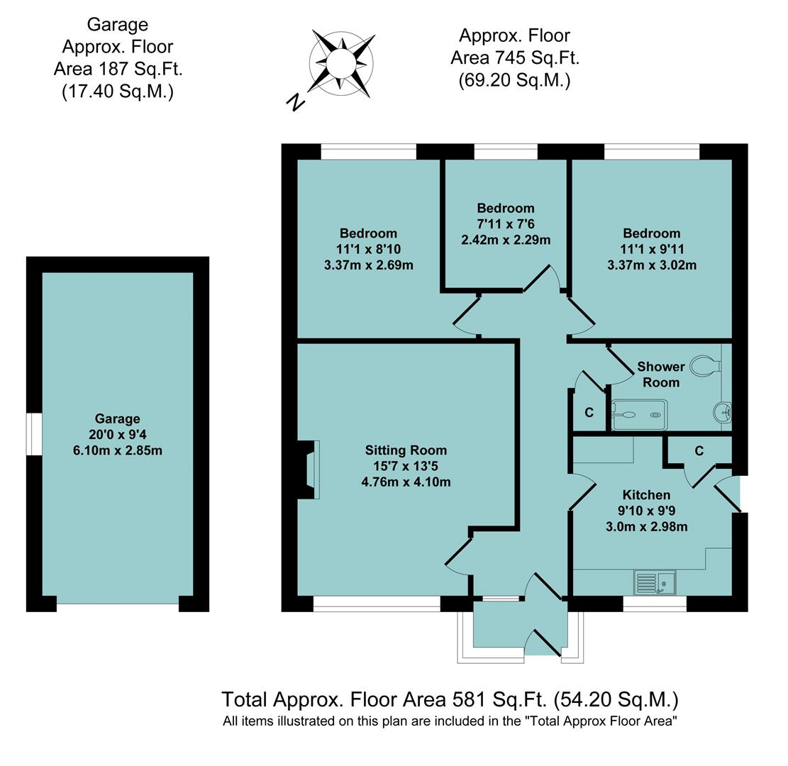 3 bed semi-detached bungalow for sale in Mewburn Road, Banbury OX16 ...