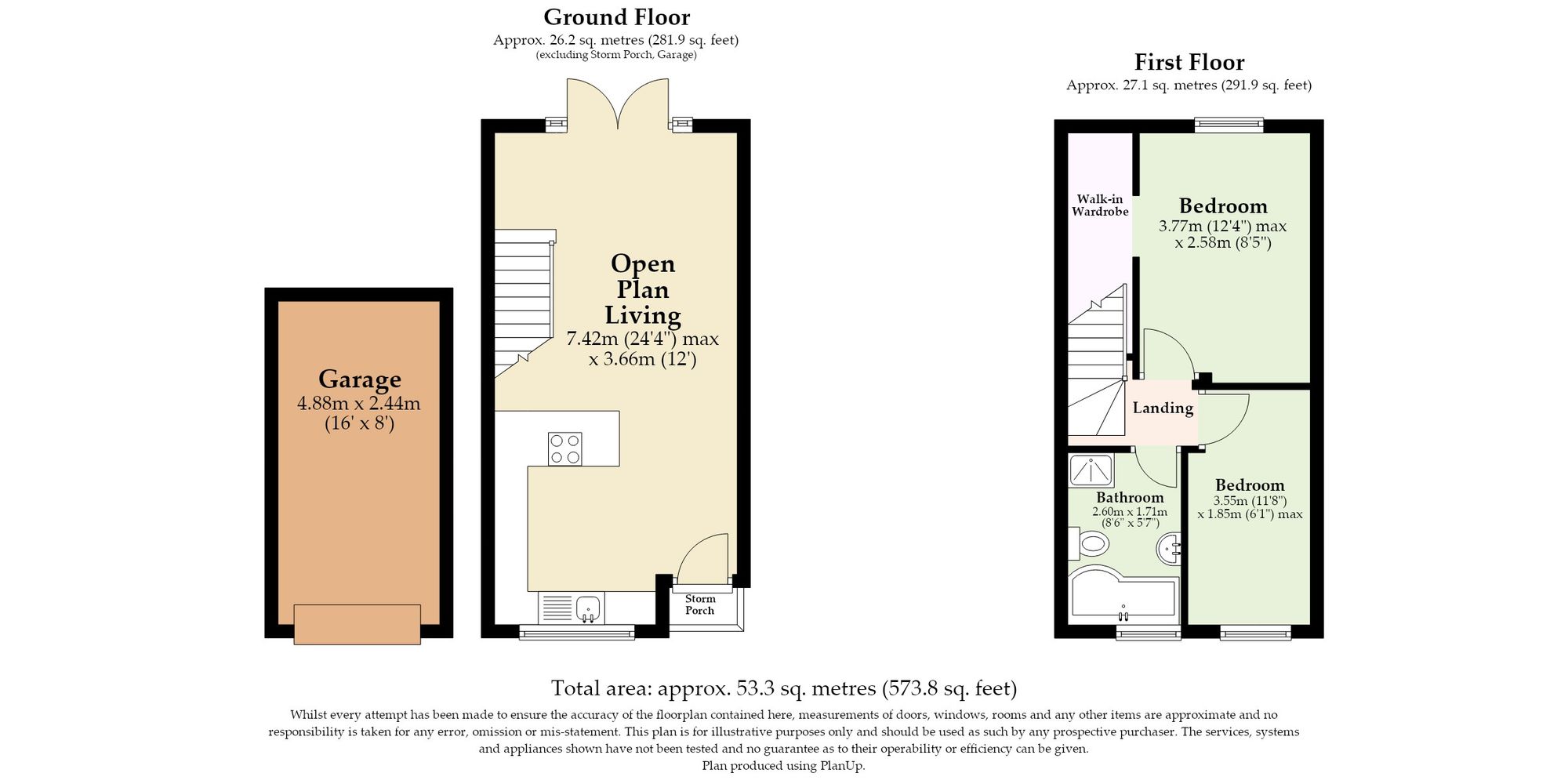 18 John Drewry Close, Norwich floorplan
