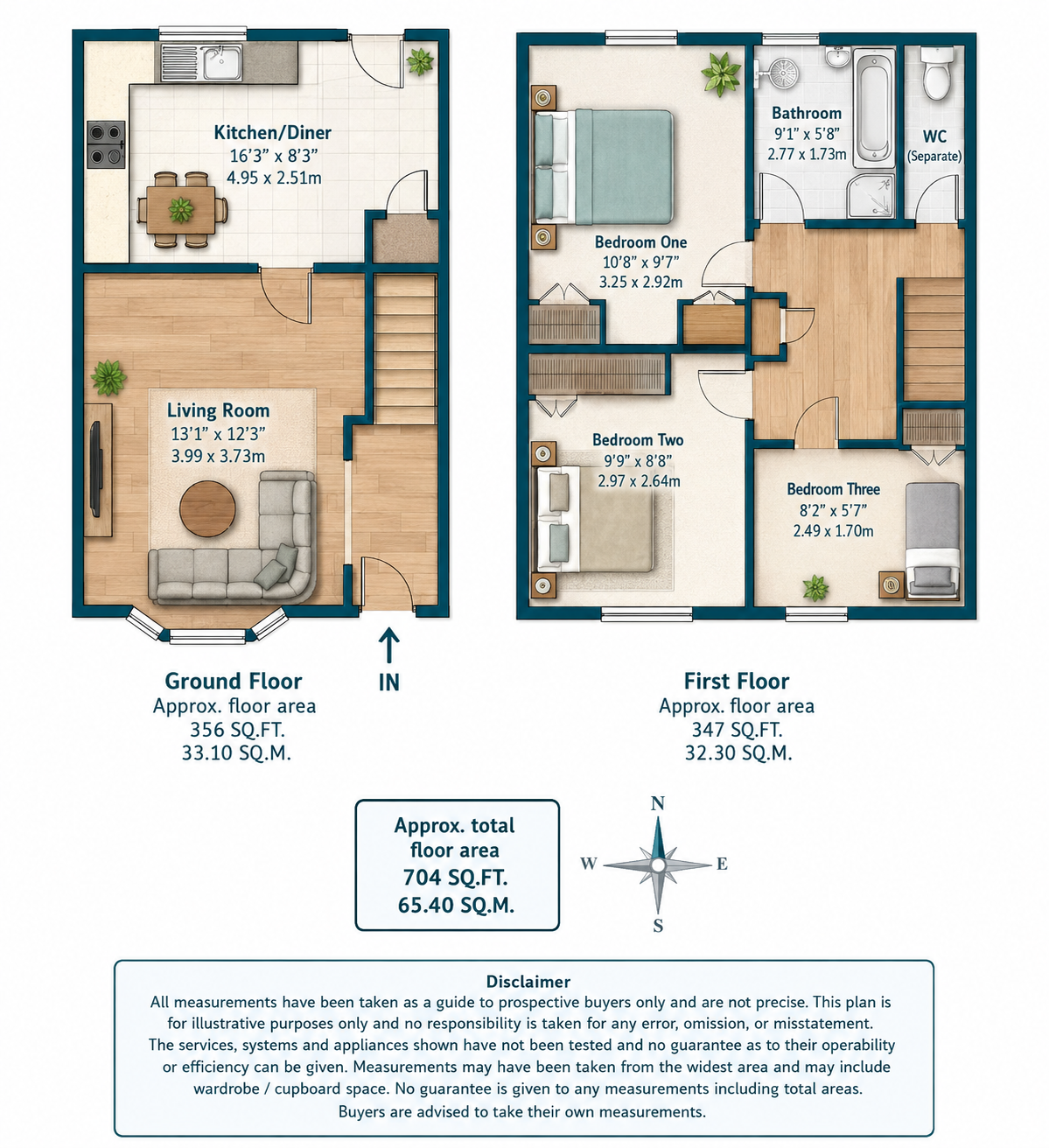 16, Newton Road, Chigwell floorplan