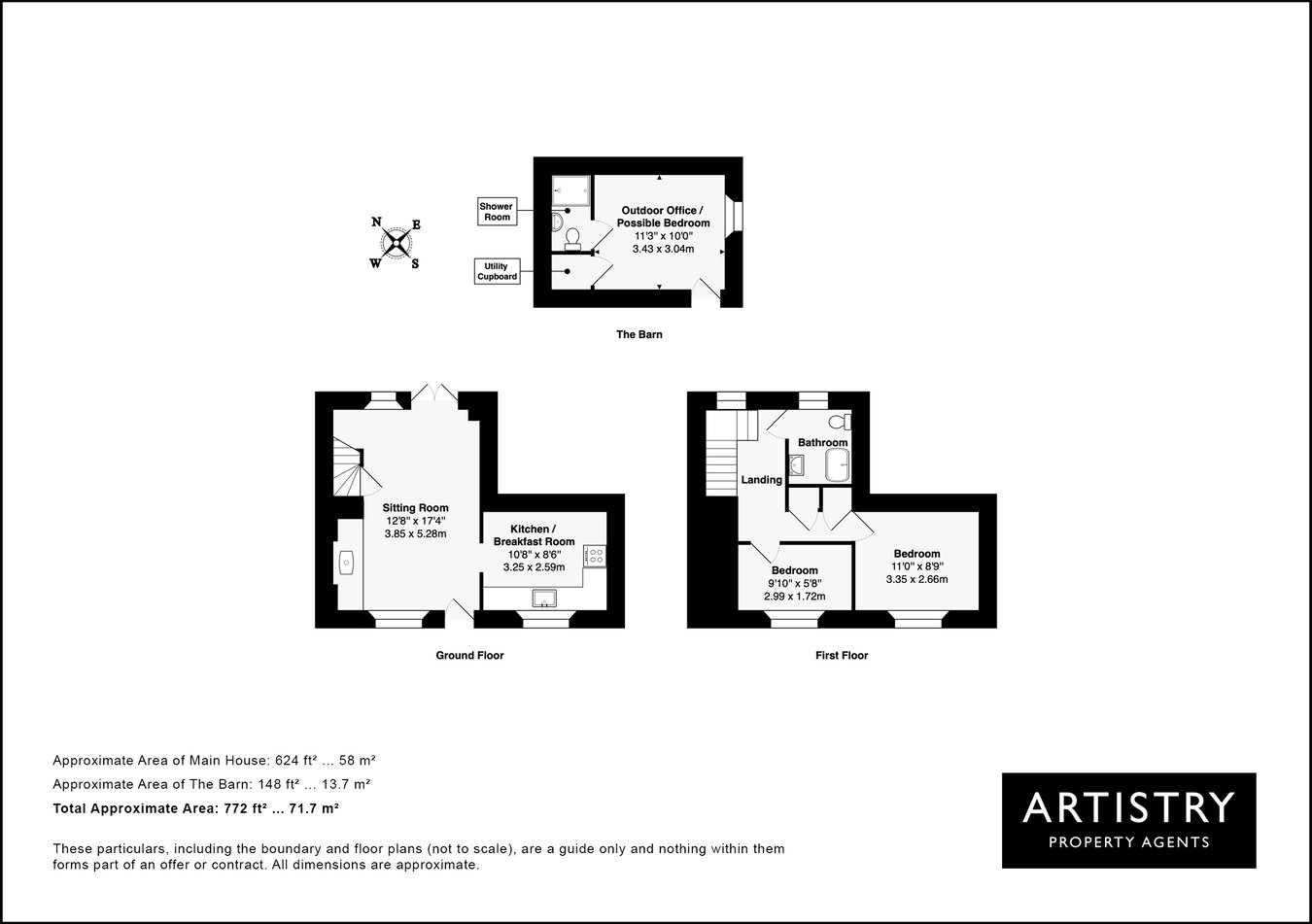 Stoney, Park Lane, Sharnbrook, Bedfordshire floorplan
