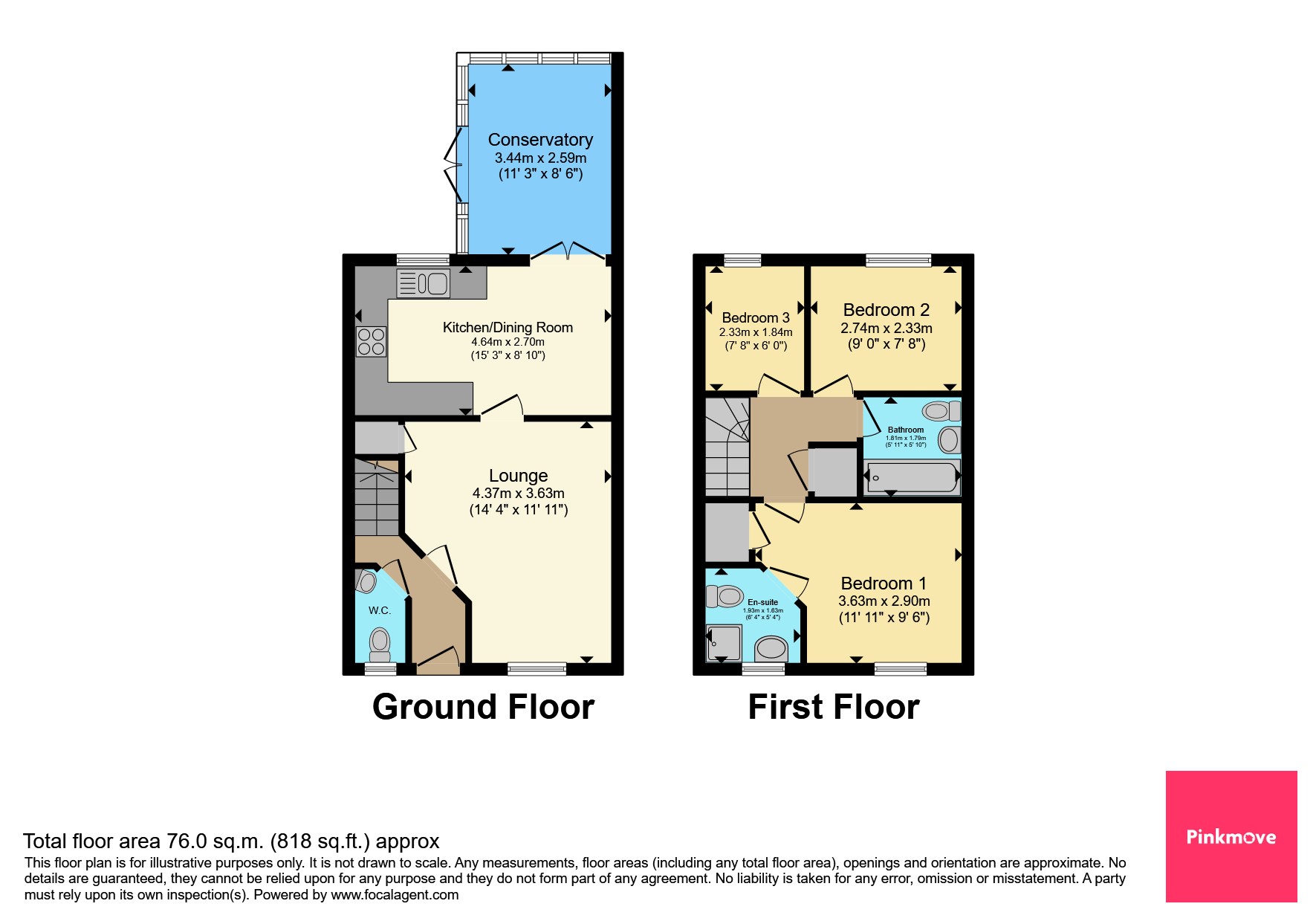 20, Skye Grove, Newport floorplan