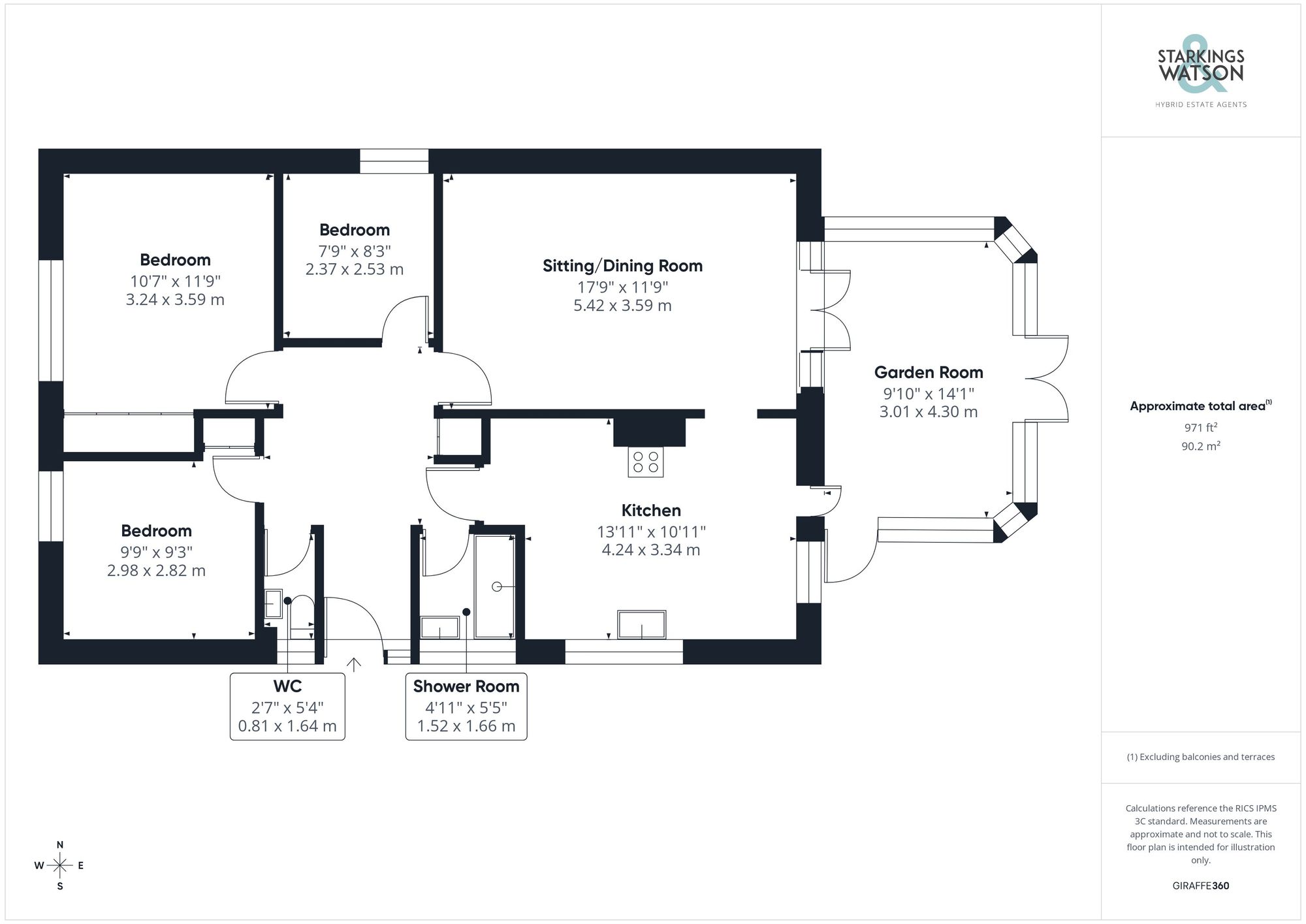 22 Walcot Rise, Diss floorplan
