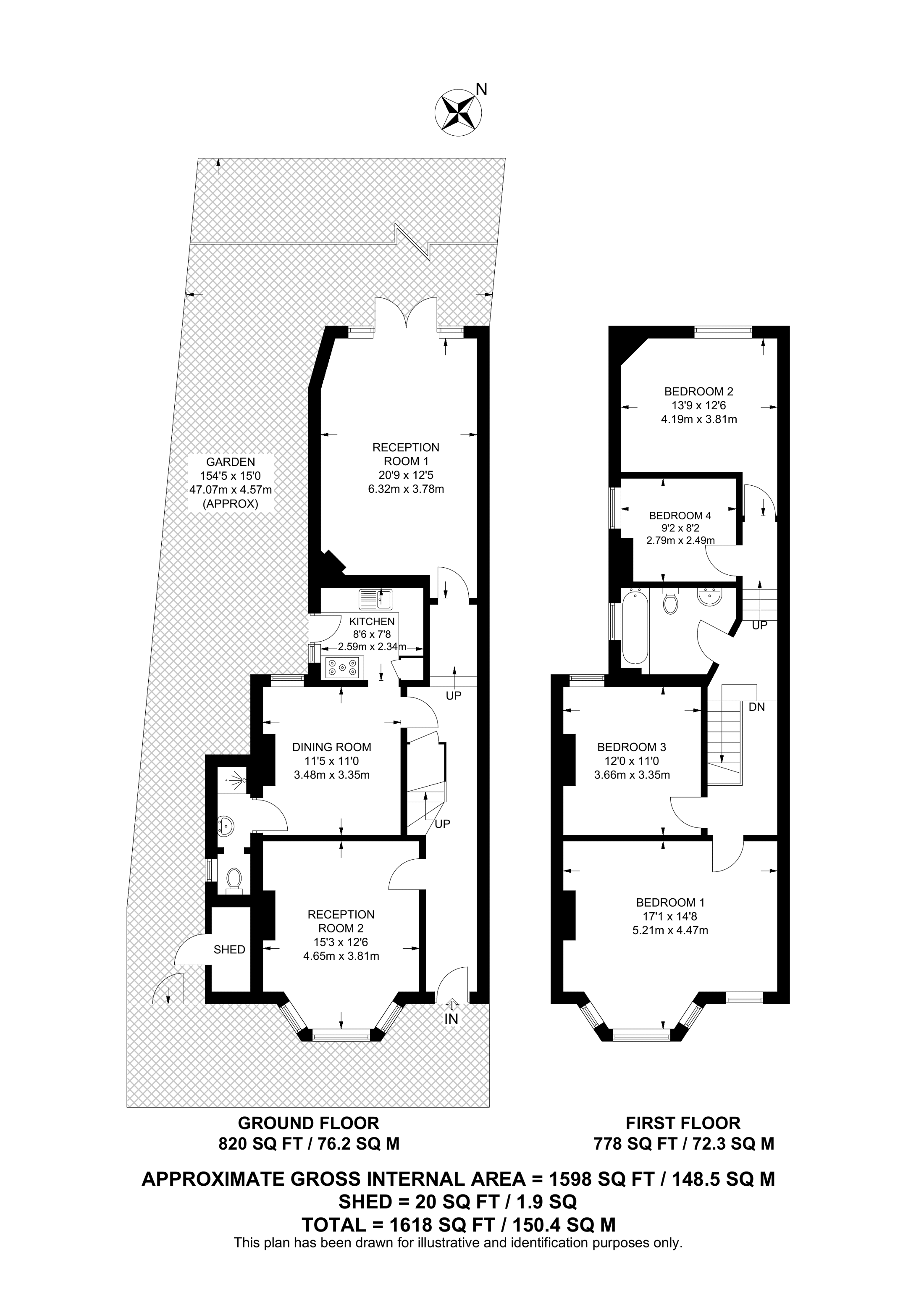 Blenheim Park Road, South Croydon floorplan