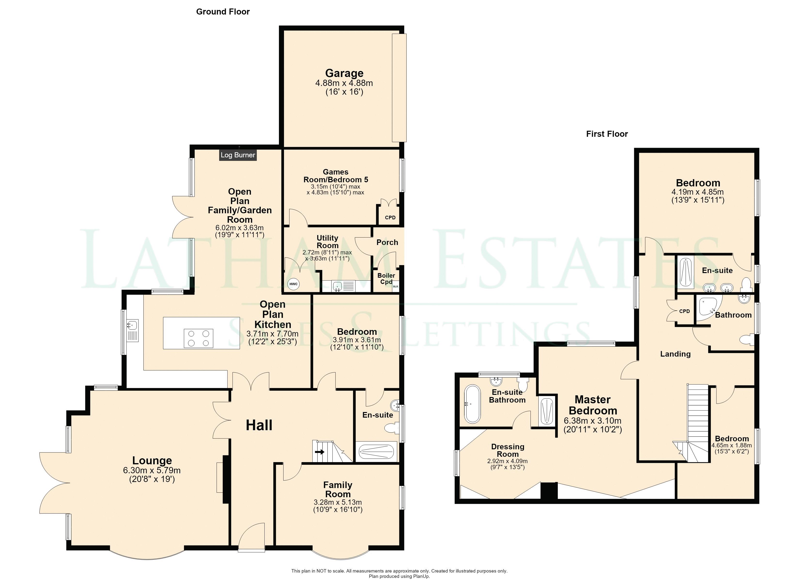 22 Northwich Road, Cranage floorplan