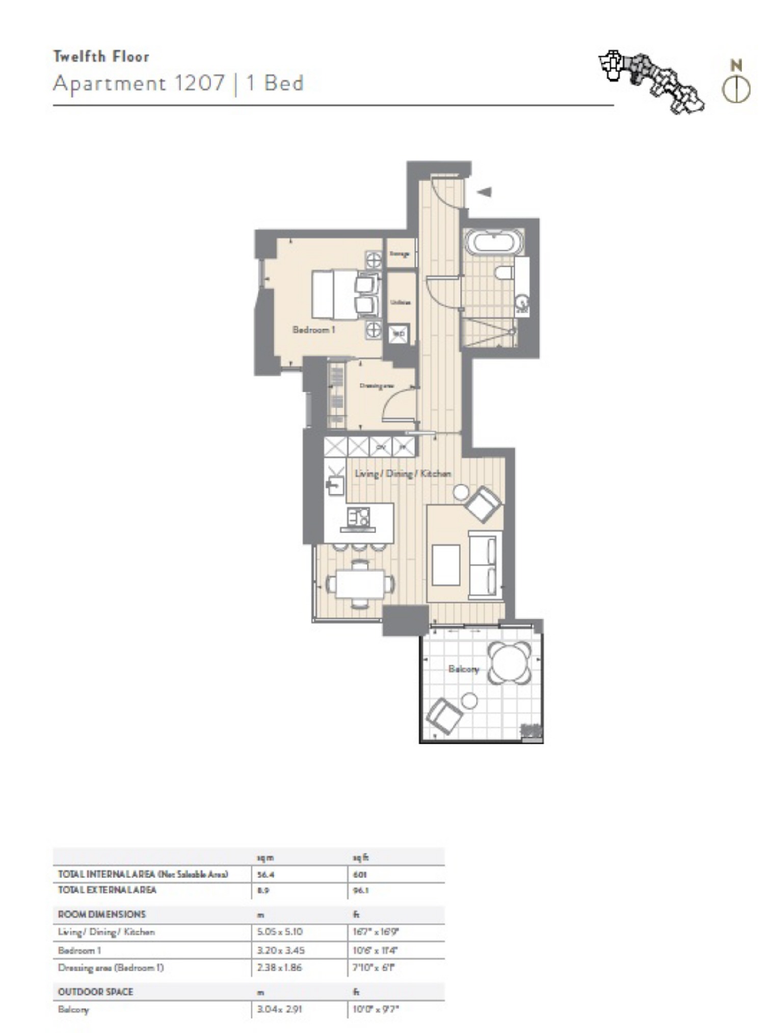 1 Bedrooms Flat for sale in North Wharf Road, London W2