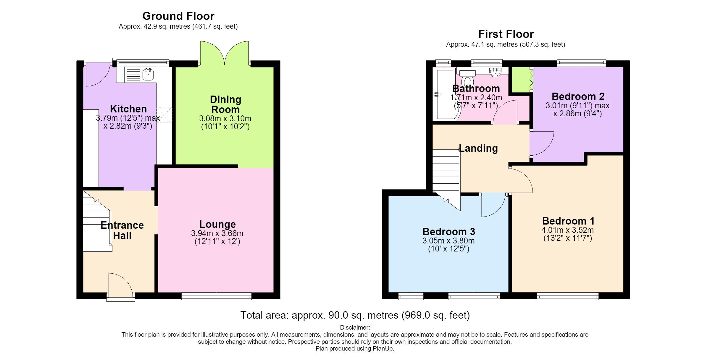 21, Dudley Road, Warwickshire floorplan