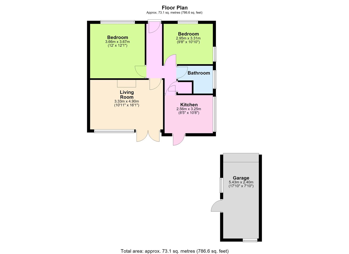 Listing floorplan