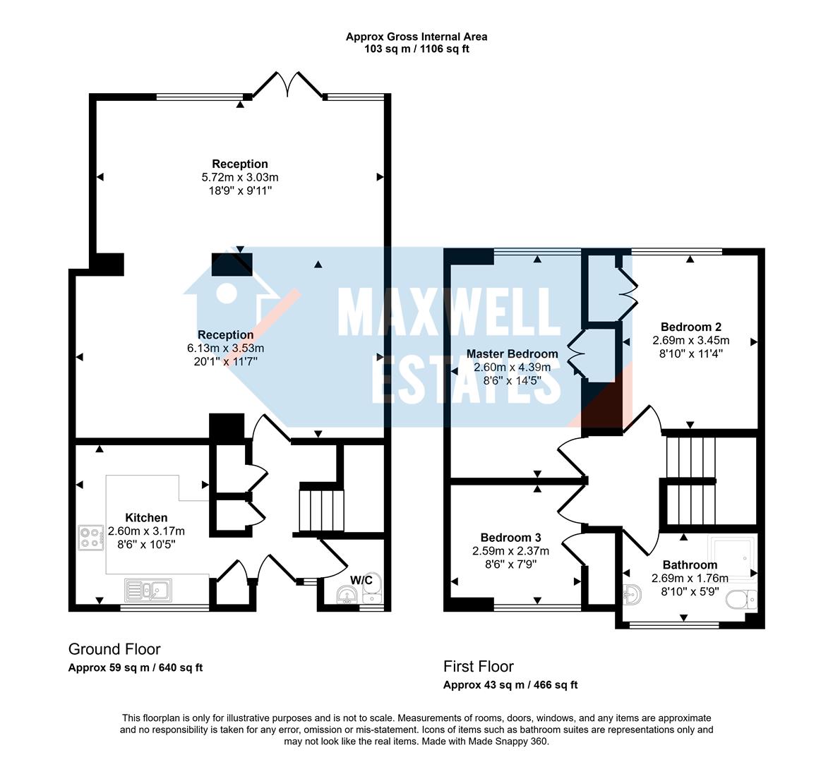 13 Arran Court, Cherry Close, London floorplan
