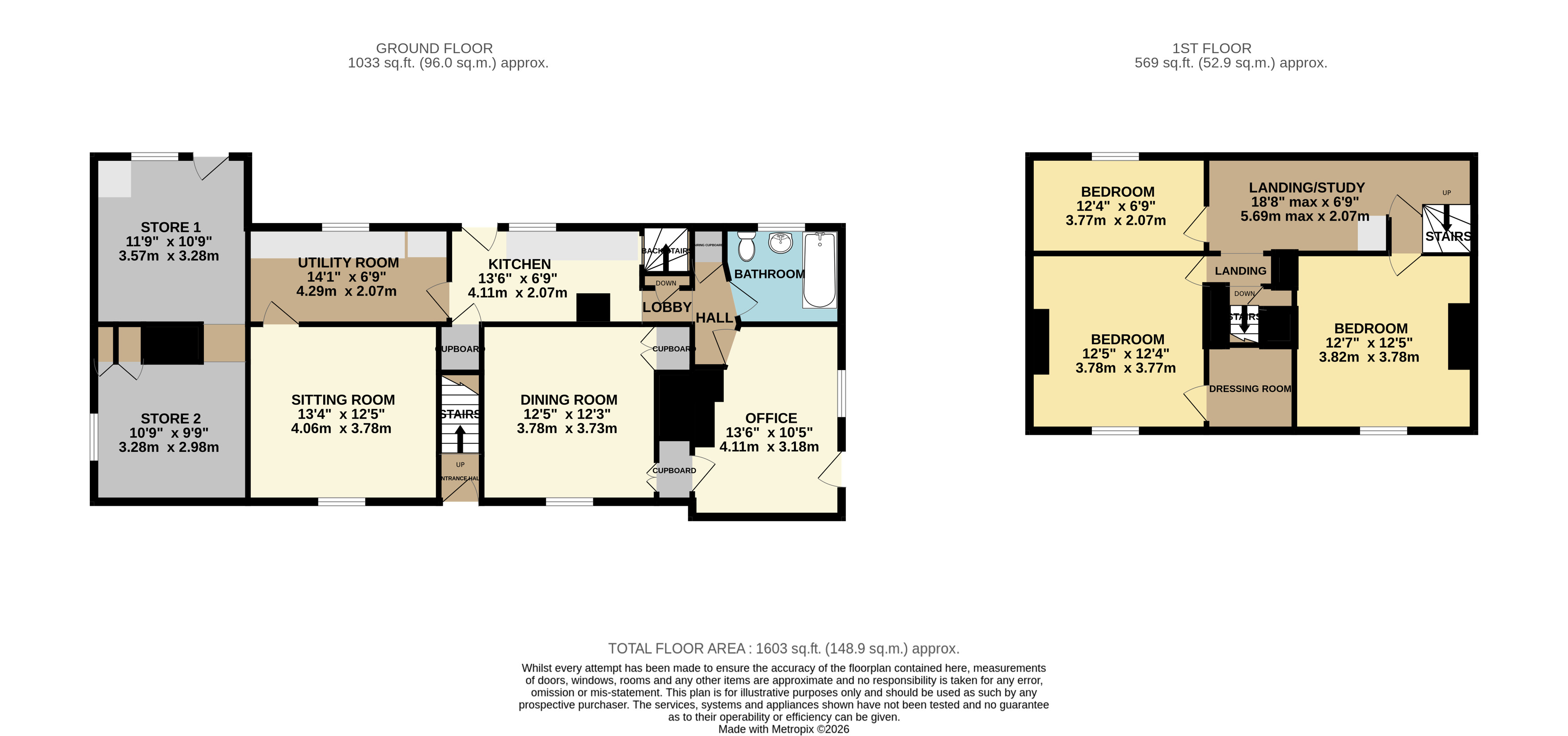Wareham House, Guist Bottom Road, Stibbard floorplan
