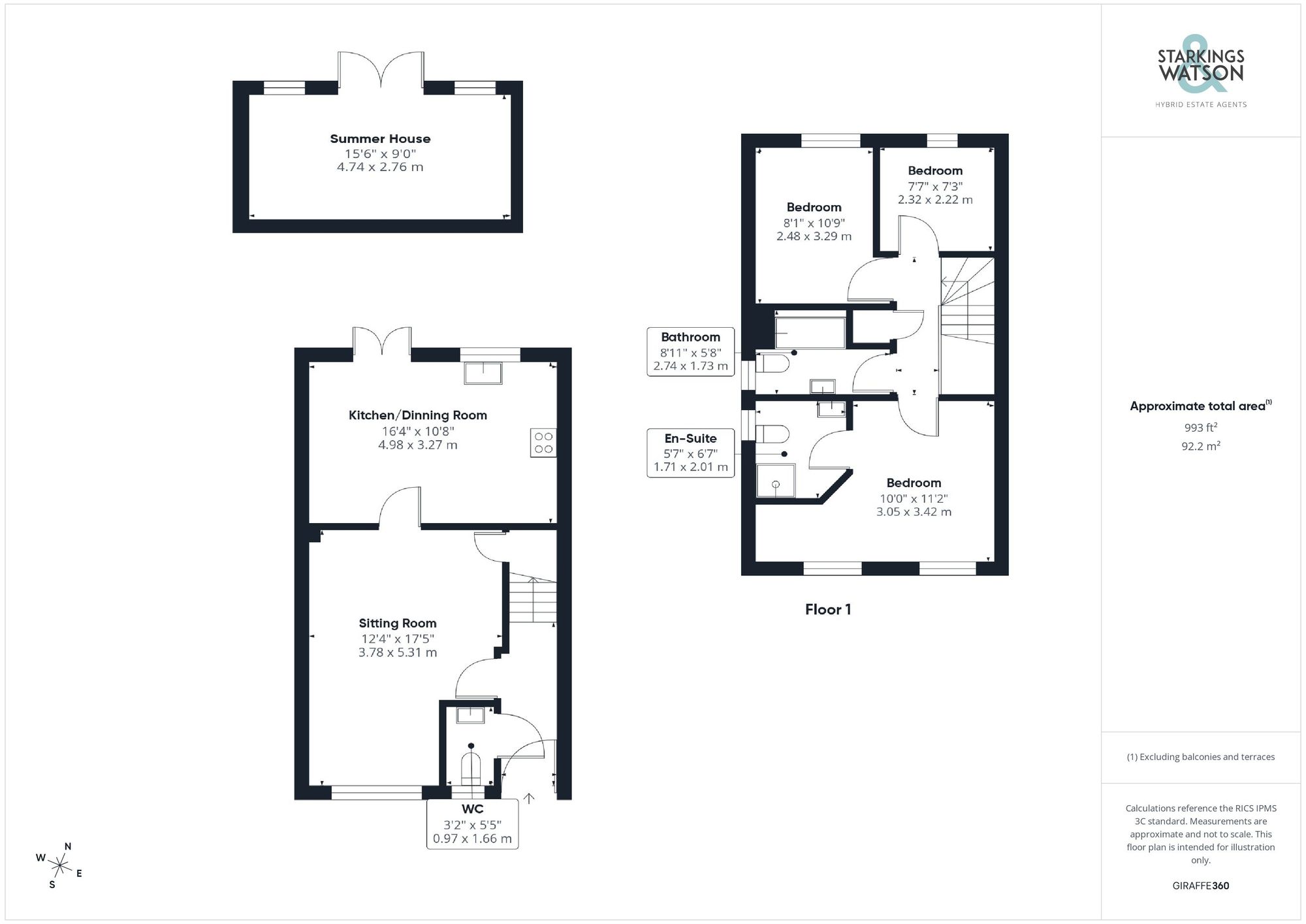 11 Starlings' Way, Norwich floorplan