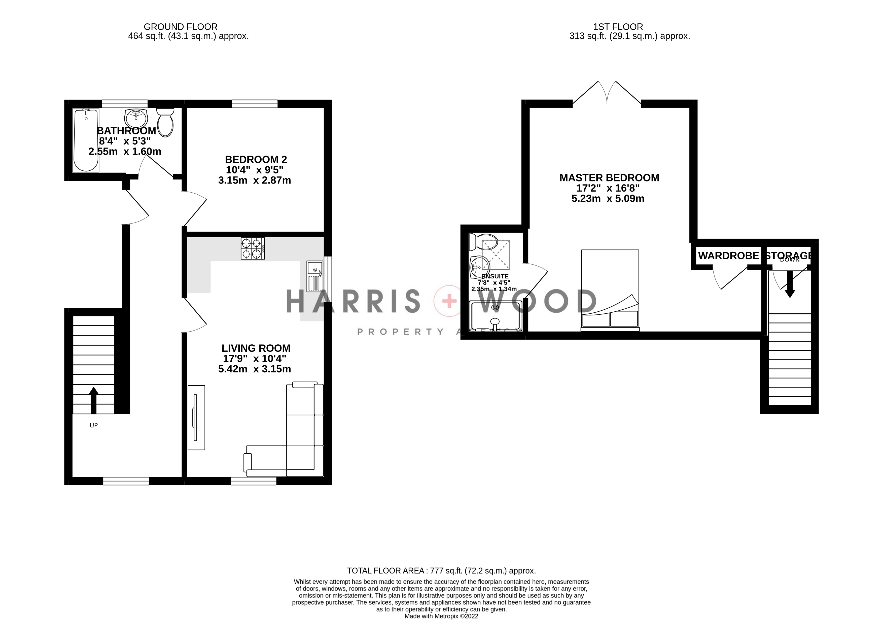 9, Halifax Court, Essex floorplan