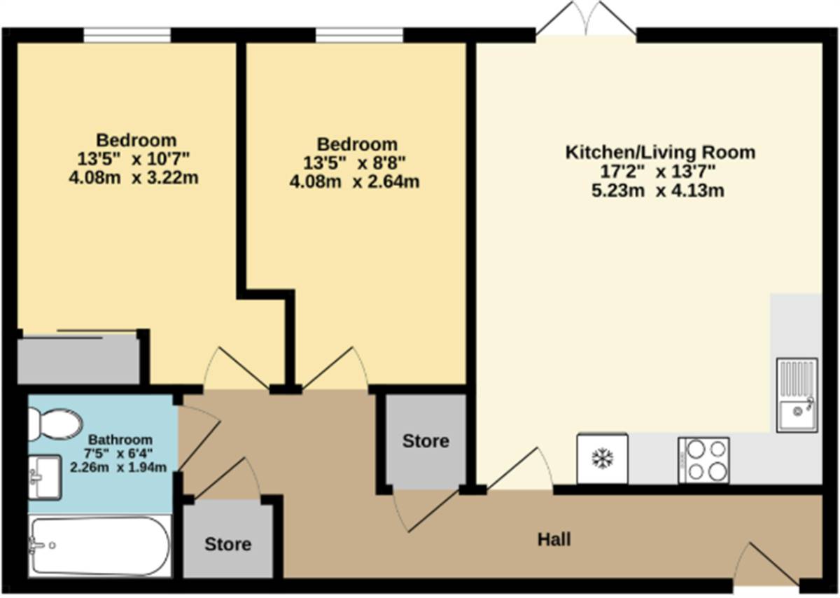 22, Steel Close, Herne Bay floorplan