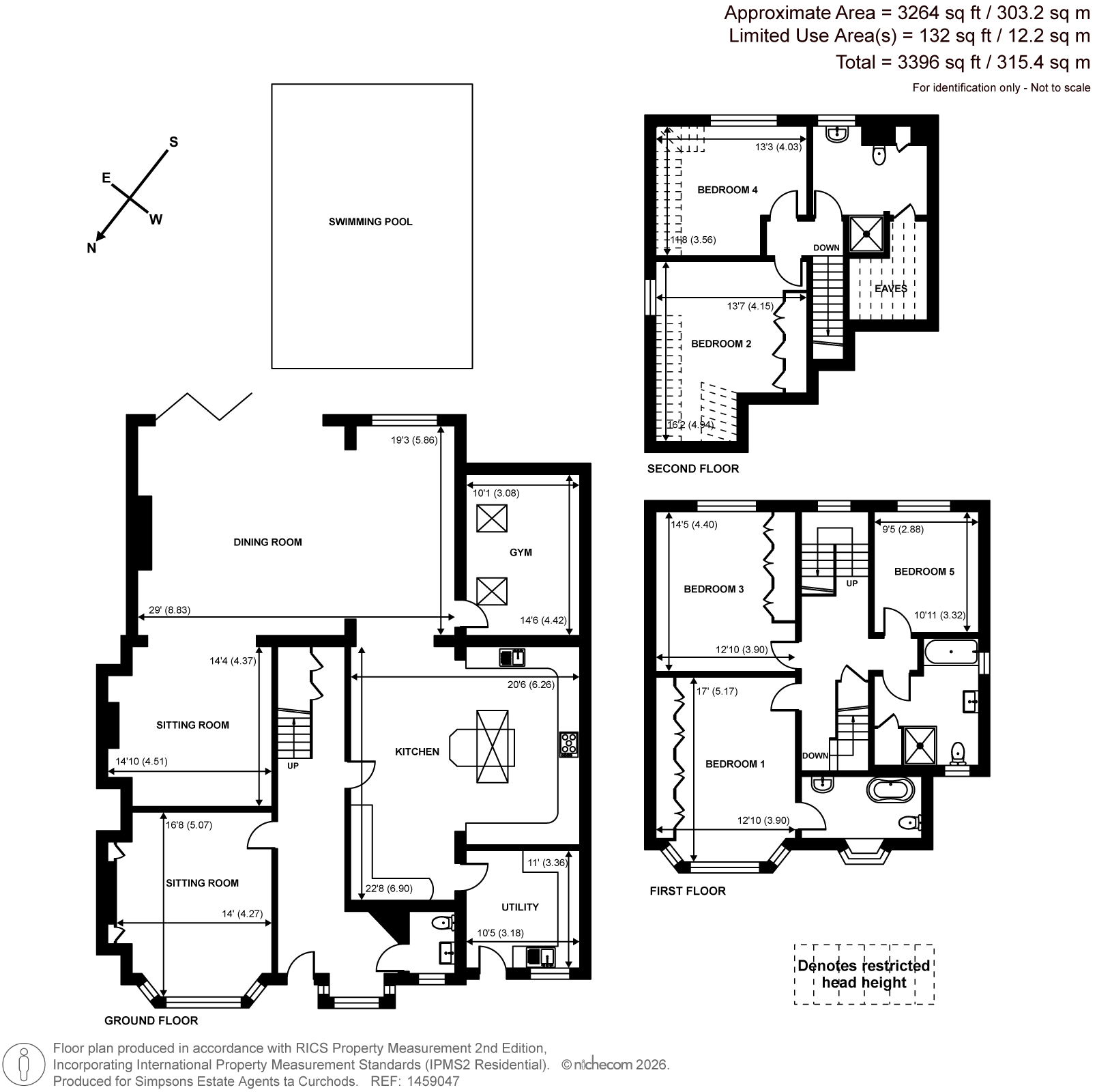 20, Littleworth Road, Esher floorplan