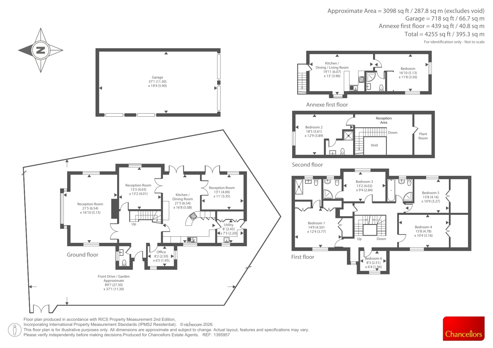 121a, Cumnor Hill, Oxford floorplan