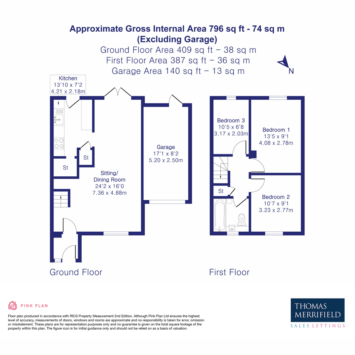 2, Chorefields, Kidlington floorplan